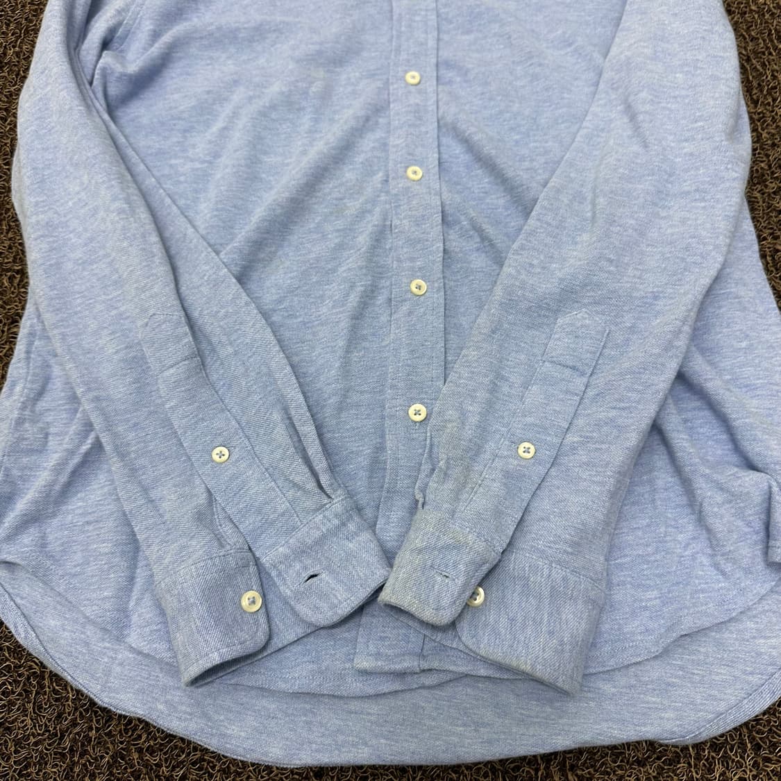 POLO 폴로 랄프로렌 긴팔 남방 셔츠 하늘색 M 상품이미지4