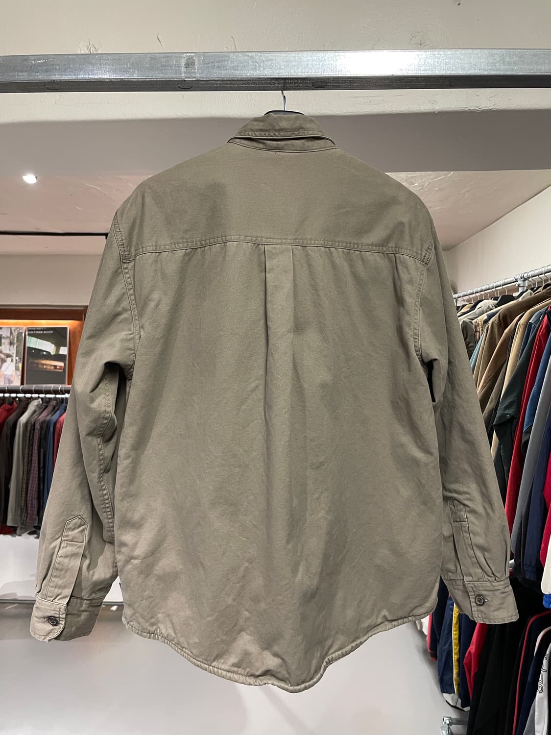 CHAPS 플리스 코튼 셔츠 상품이미지4