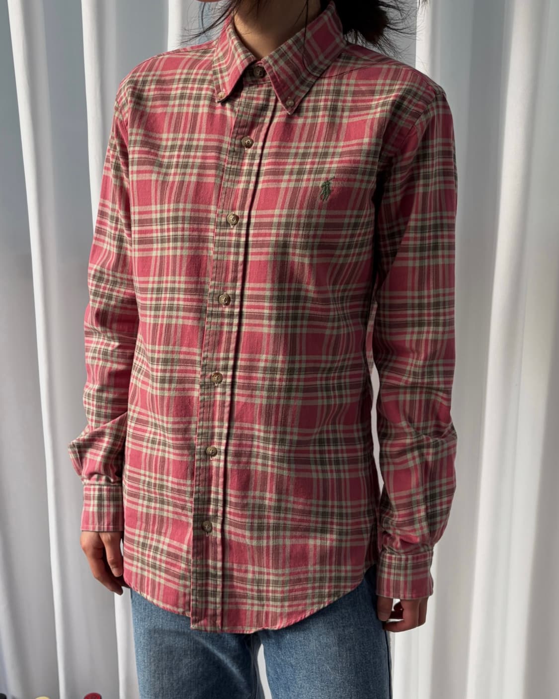 [S]폴로 랄프로렌 커스텀핏 플레이드 셔츠 상품이미지3