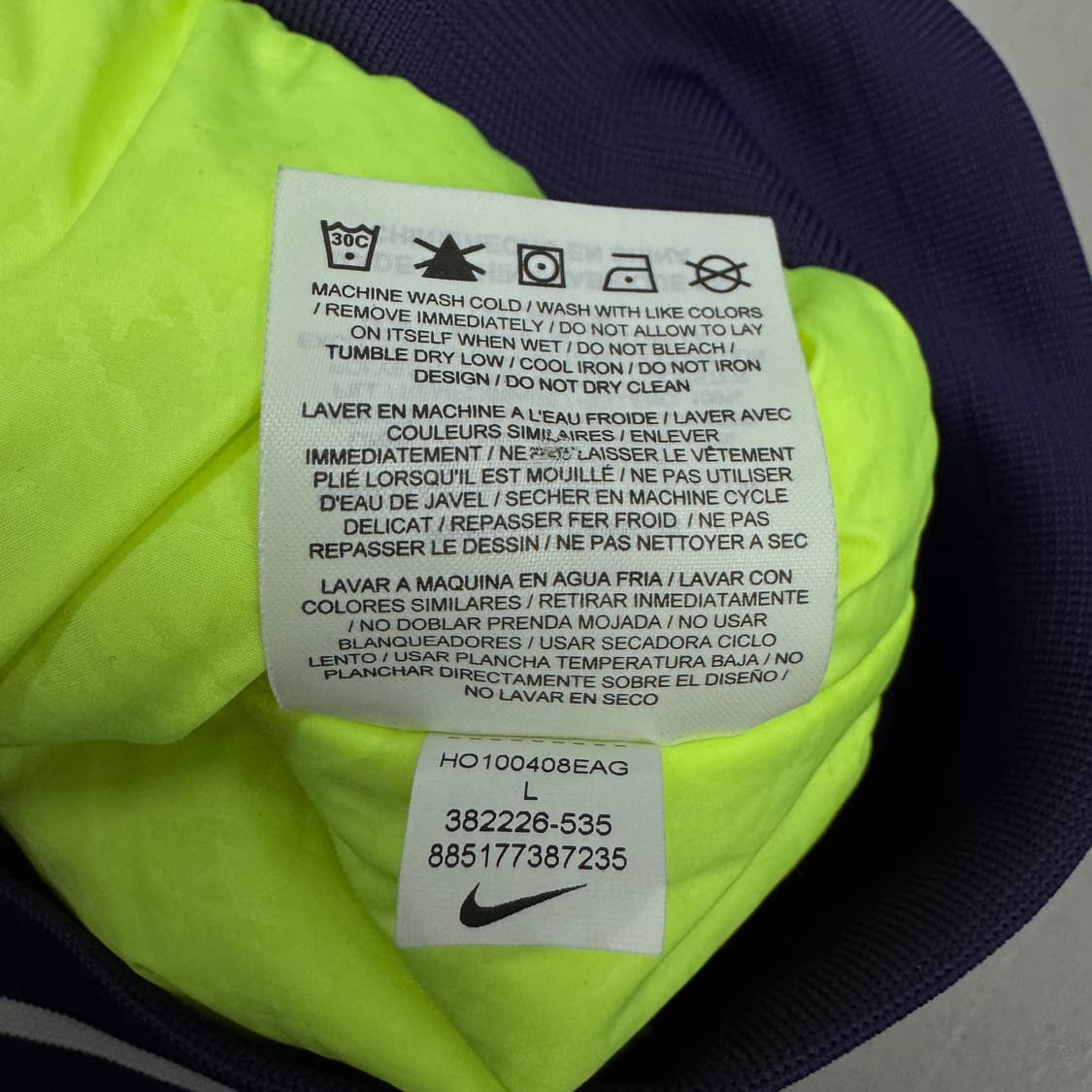 나이키 00s NSW 나일론 바시티 자켓 상품이미지5