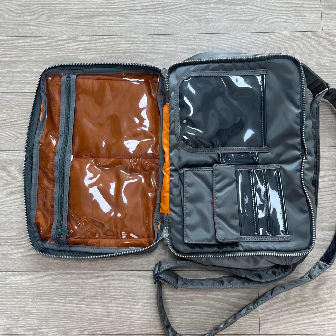 요시다포터 porter 탱커 숄더백 라지 L 실버그레이 상품이미지5