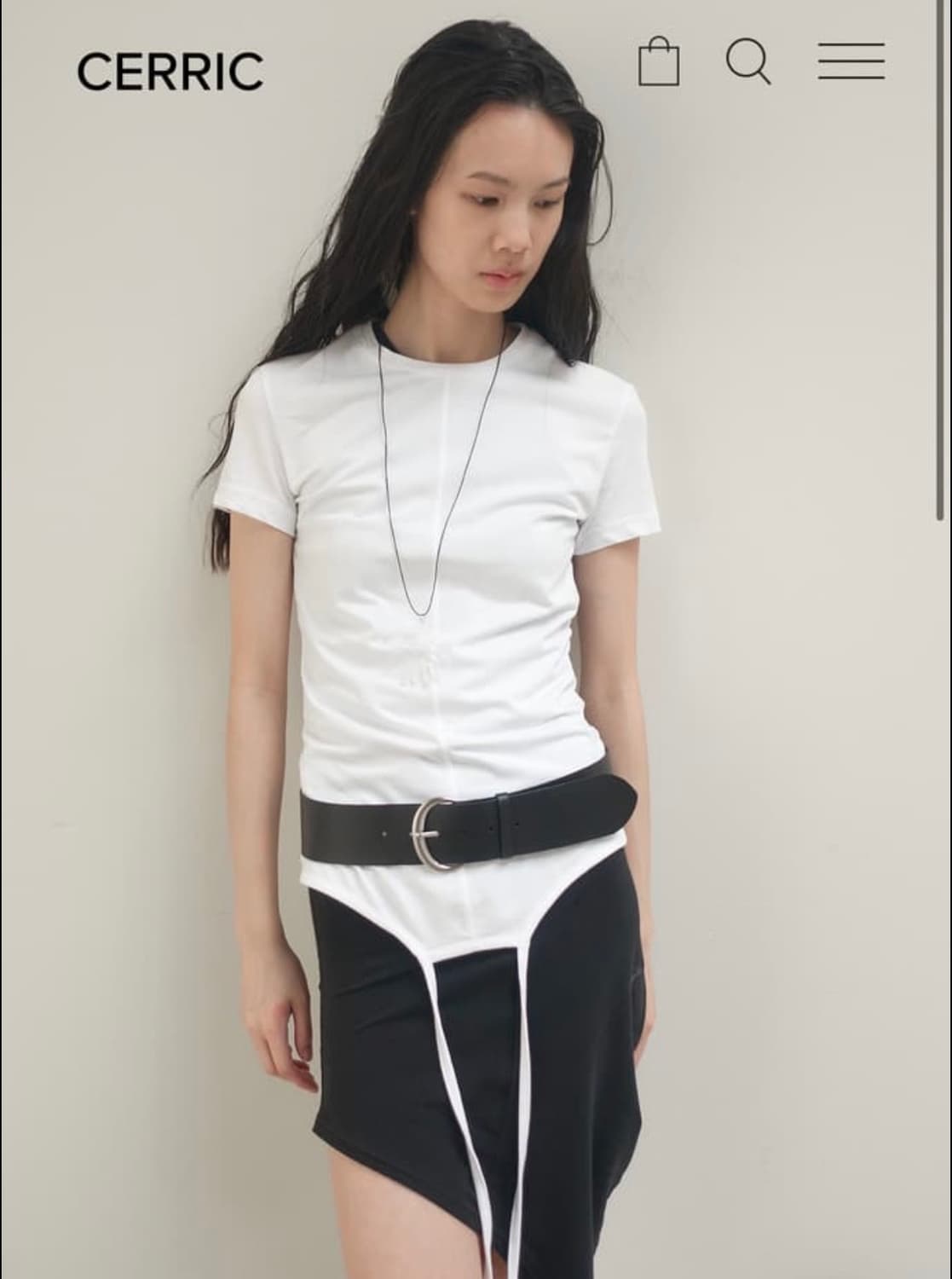 Cerric 세릭 사이드 스트링탑 상품이미지1