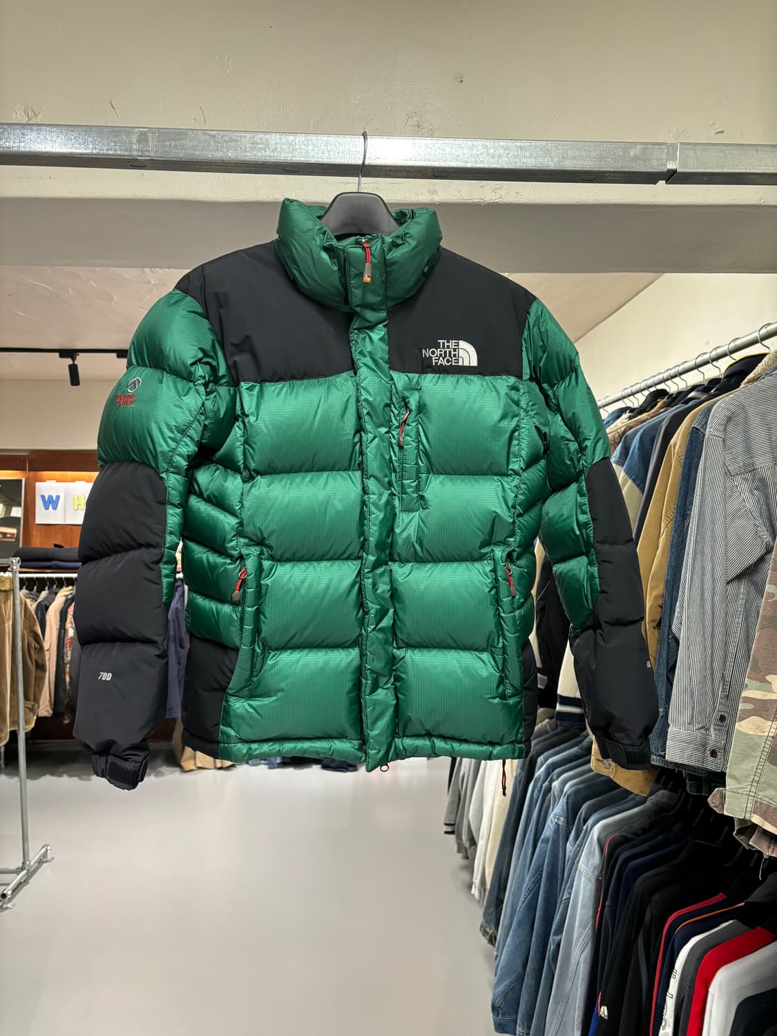 노스페이스 써밋 윈드스토퍼 700 다운 패딩(드라이클리닝 완료) 상품이미지5