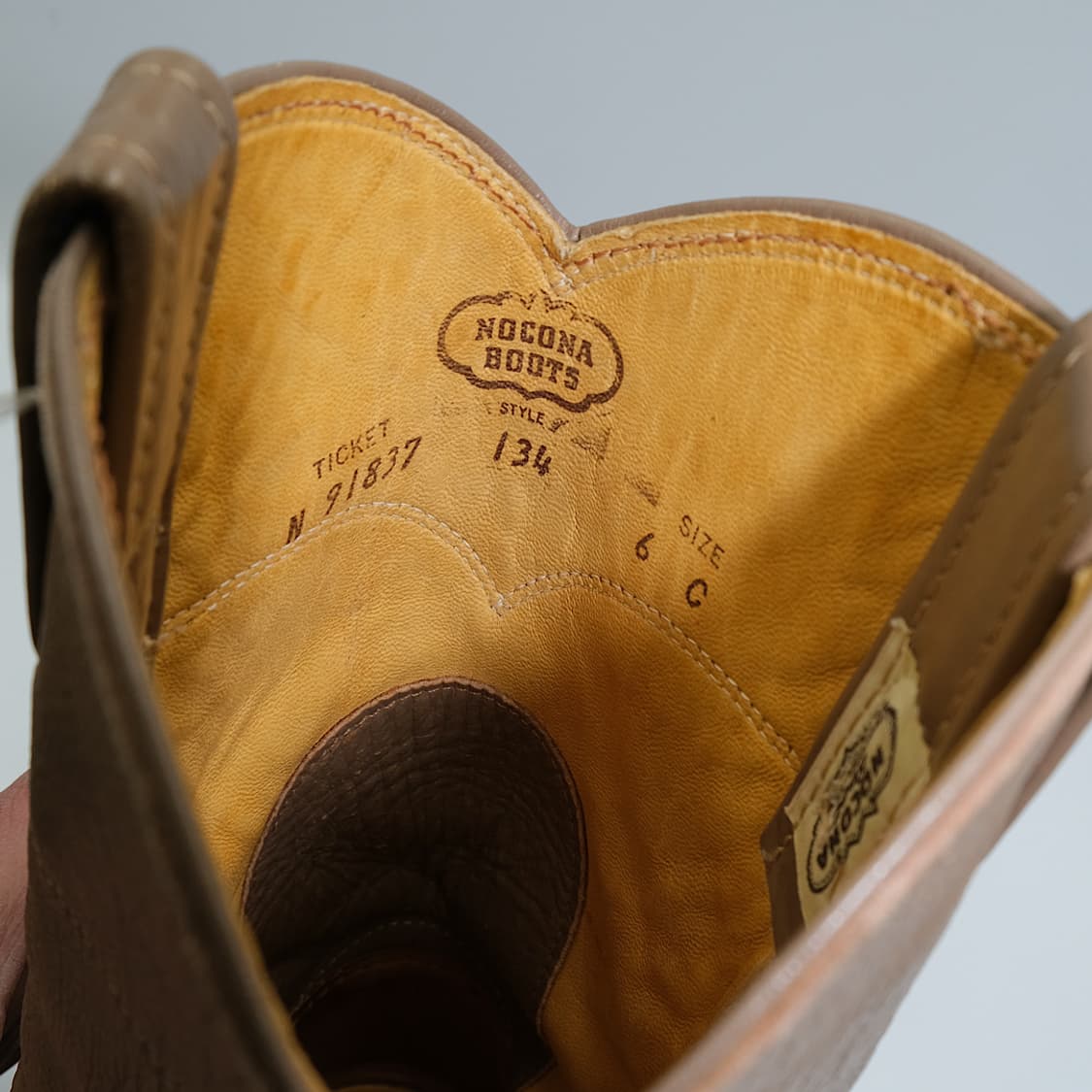 빈티지 노코나 웨스턴 부츠 6C(230) 사이즈 BT23001 상품이미지8