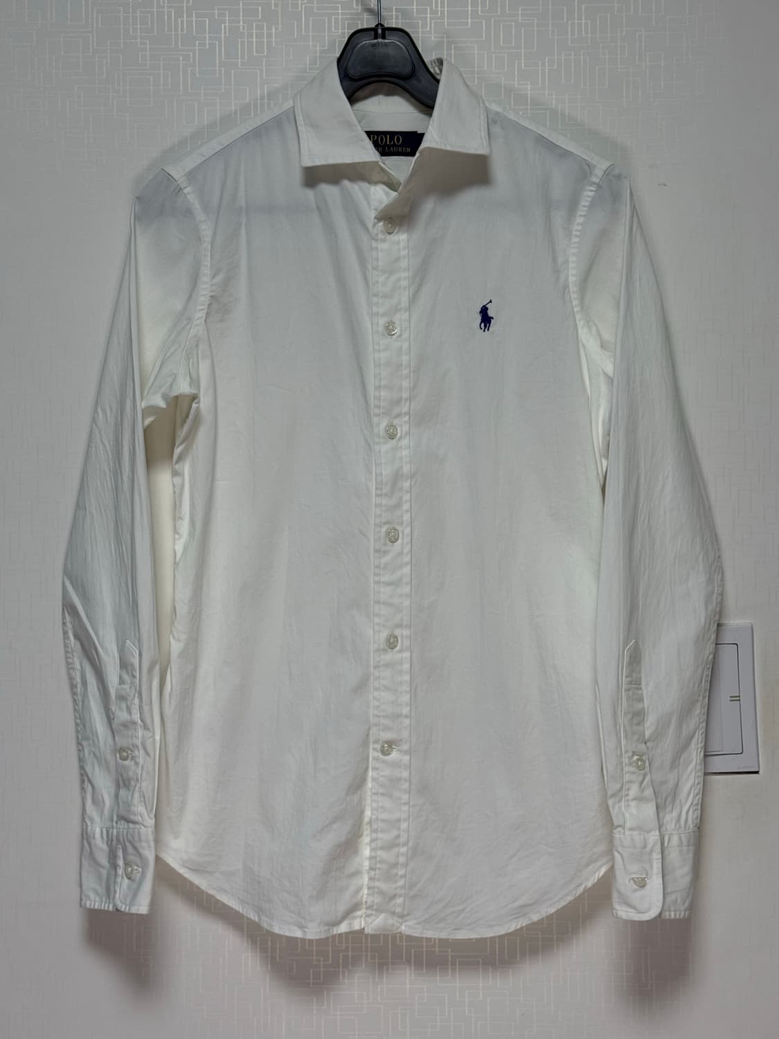 폴로 랄프 로렌 화이트 카라 셔츠  상품이미지1