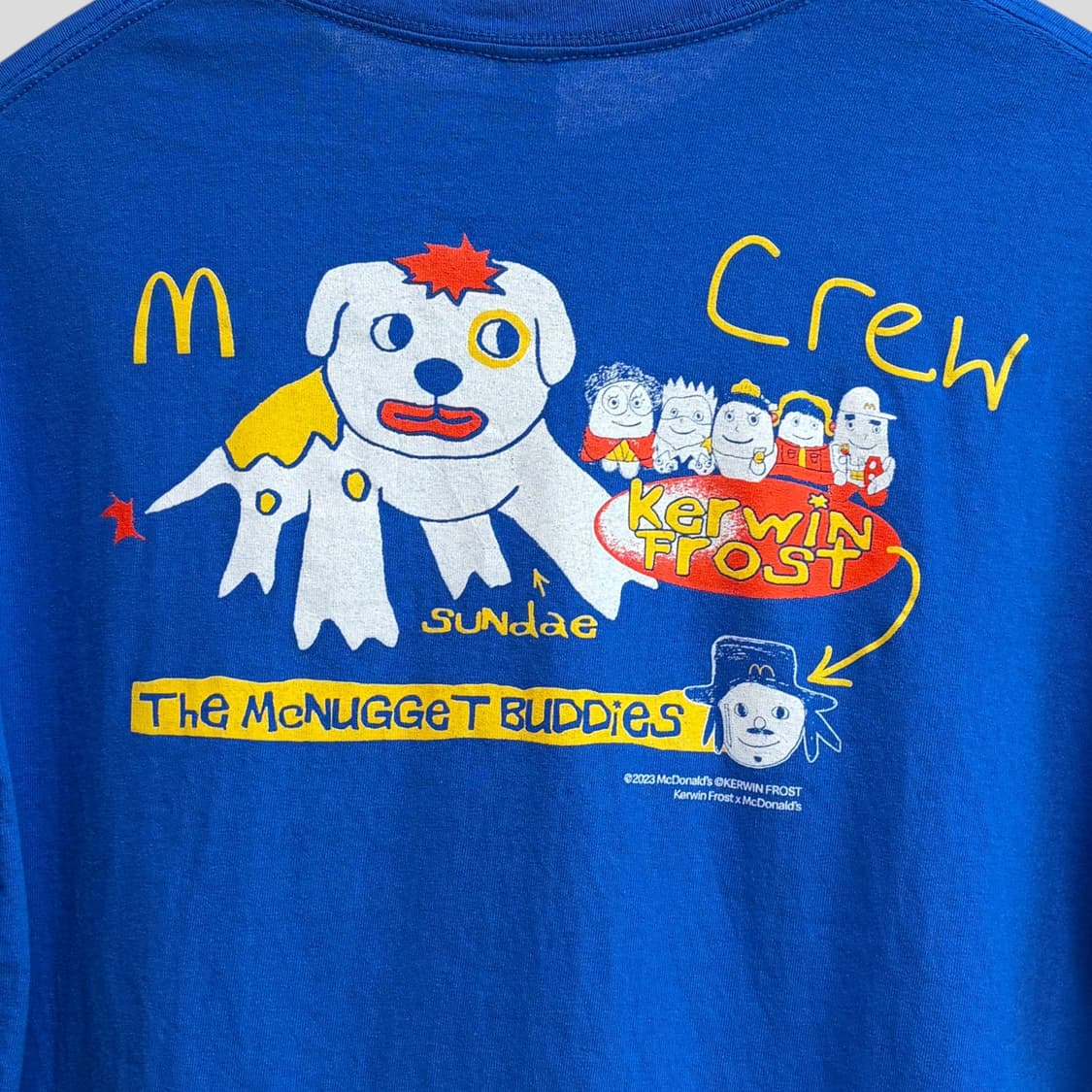 (XL)맥도날드 커윈 프로스트 맥너겟 크루 반팔티셔츠 상품이미지2