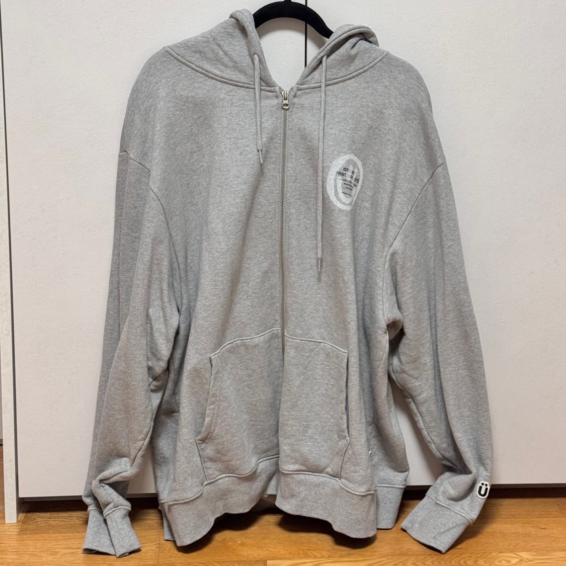 이스트쿤스트 후드집업 그레이 XL 상품이미지2