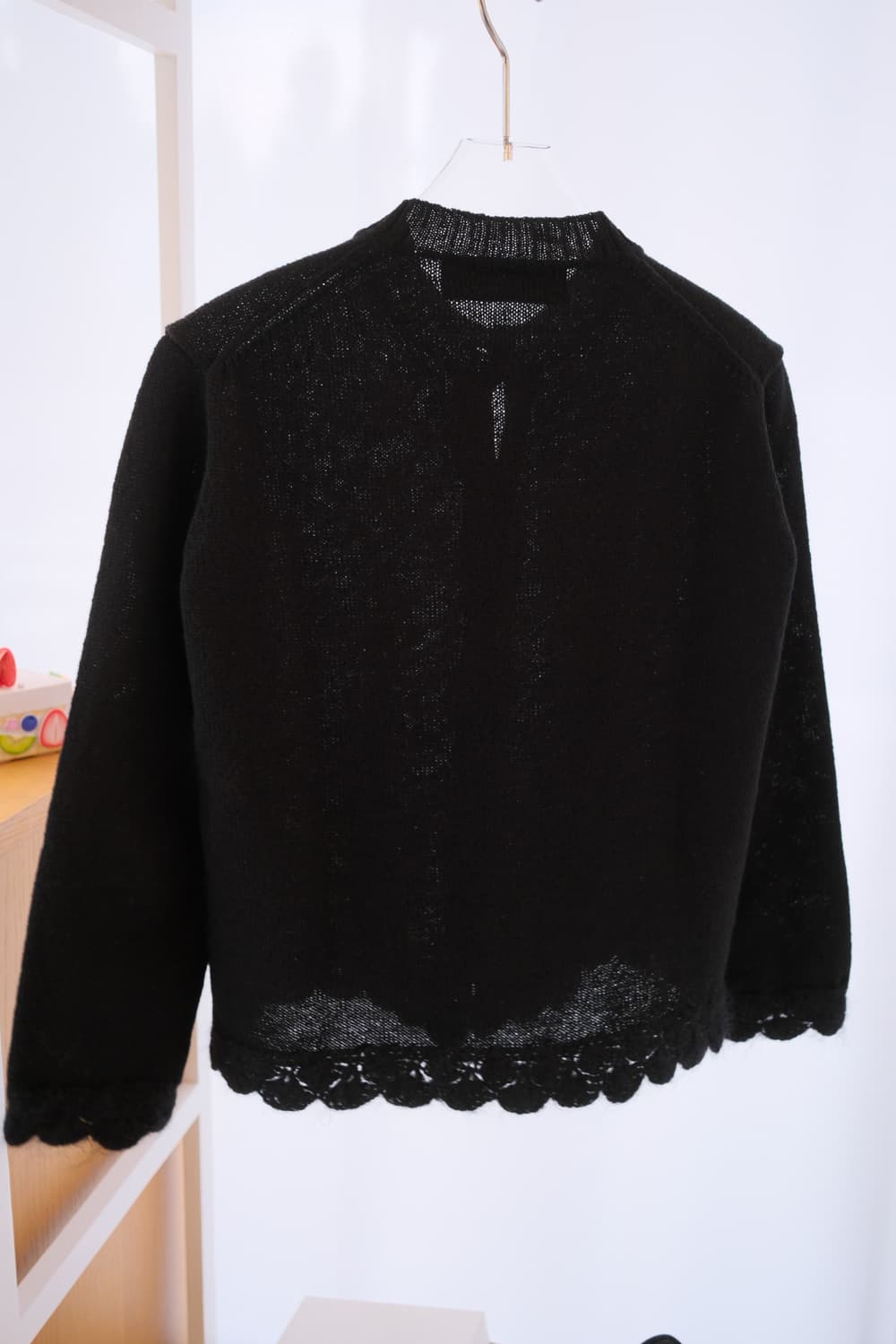1999s Lace crocheted cardigan 상품이미지4