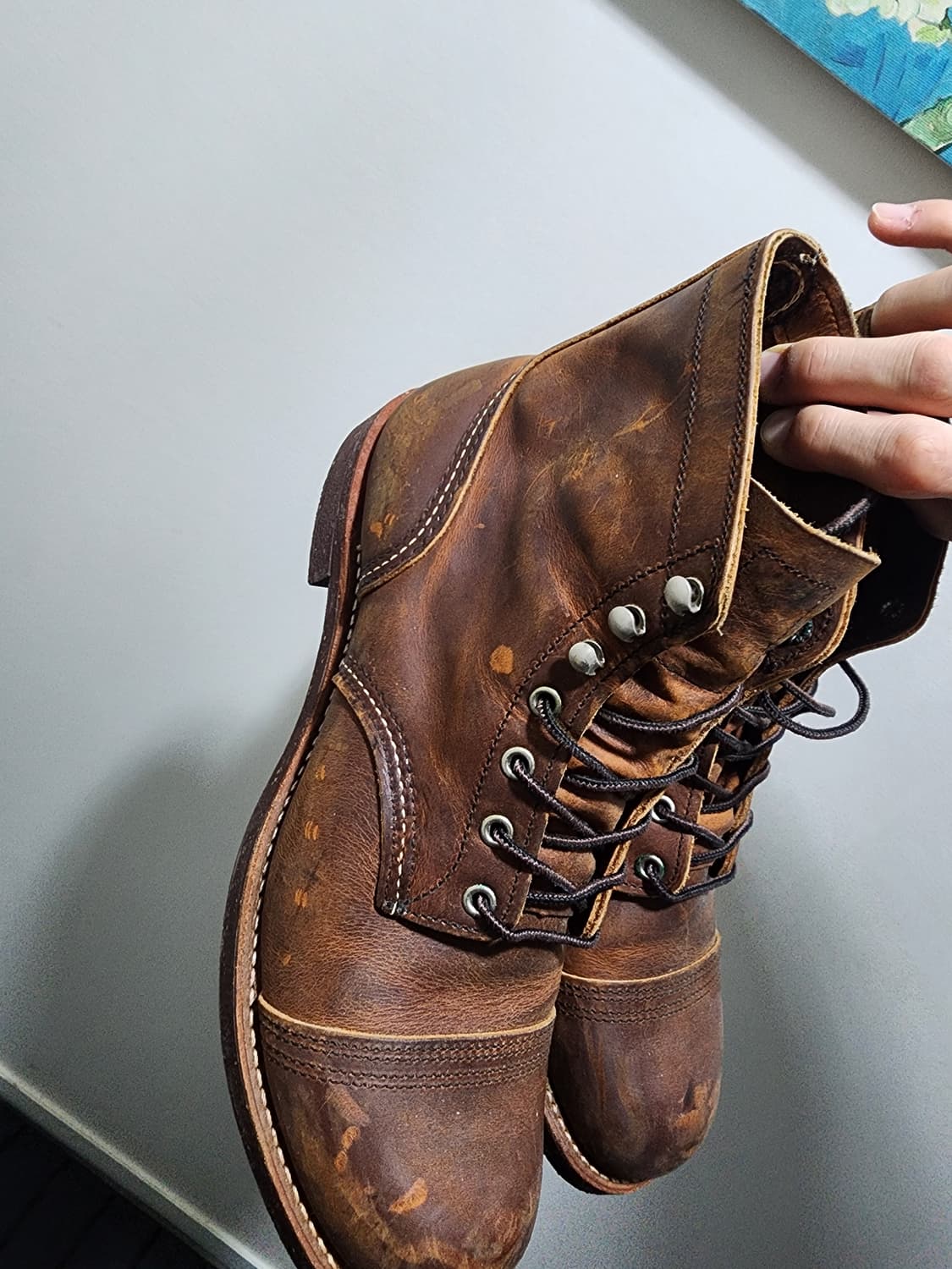 [US10.5D]레드윙 아이언레인저8115 워커 부츠 eu44 상품이미지3