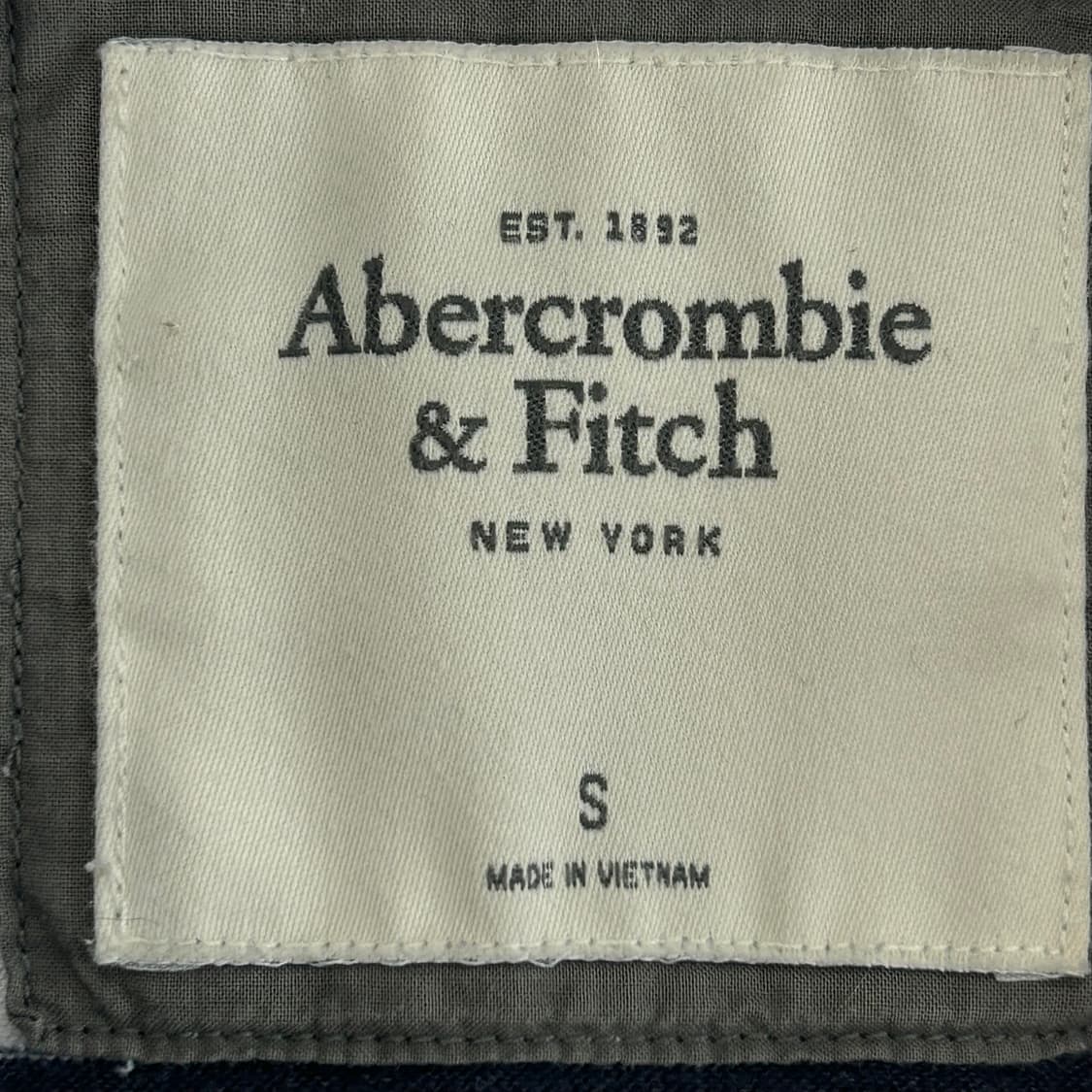 Abercrombie 아베크롬비 딥네이비 스트라이프 7부 티셔츠  상품이미지5