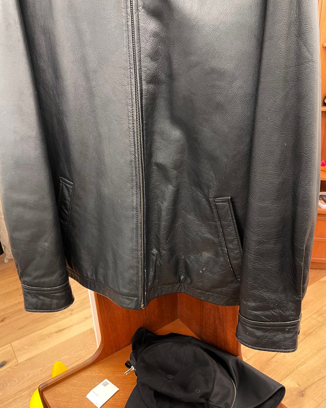 [L] old GAP 올드갭 레더 자켓 상품이미지8