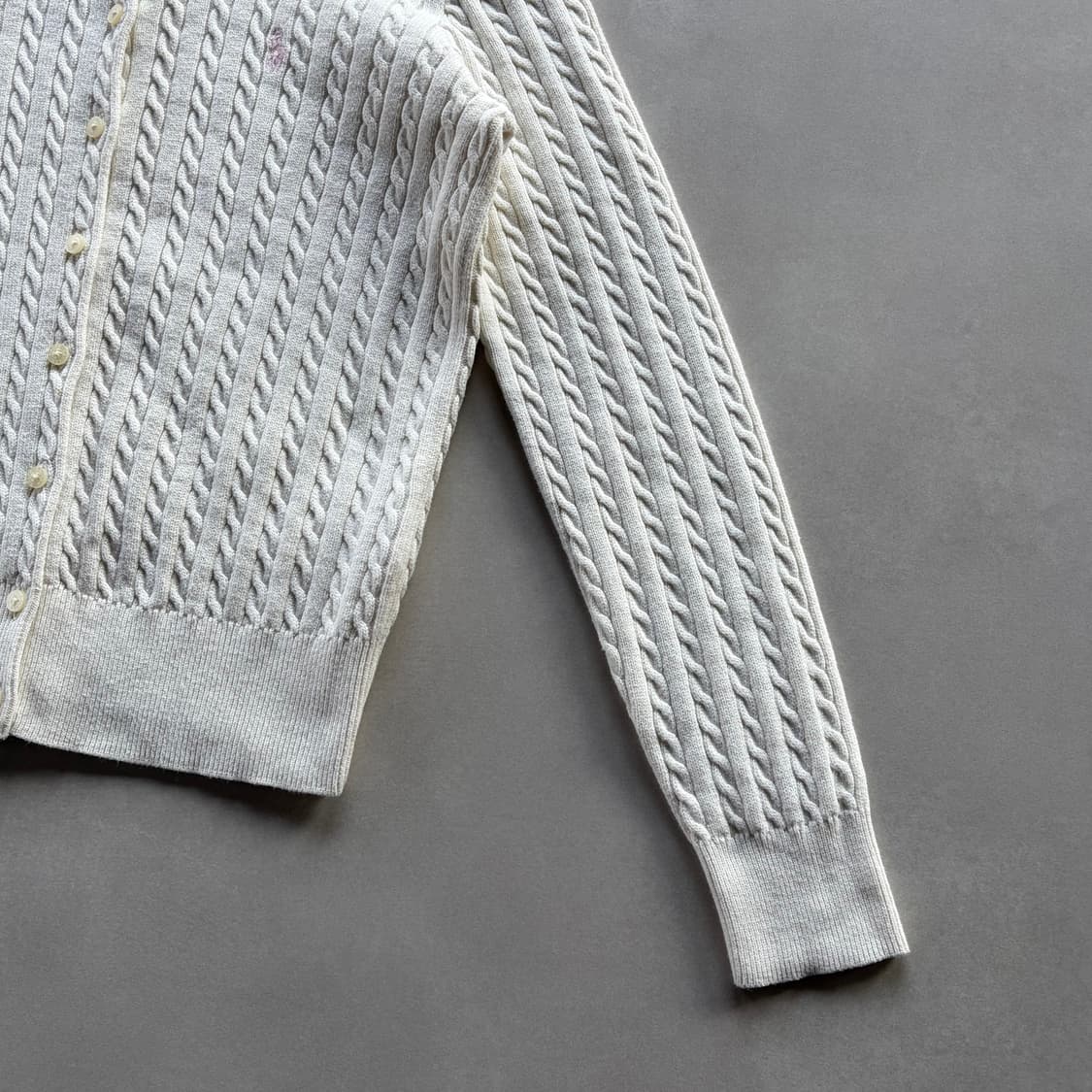 [XS]폴로 랄프로렌 걸즈 꽈배기 케이블 니트 가디건 상품이미지8