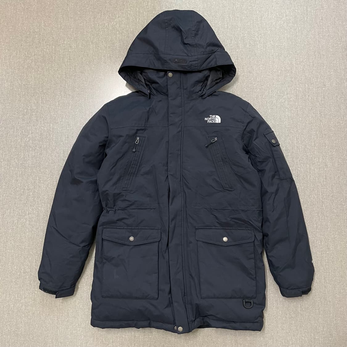 [택포] 노스페이스 주니어 덕다운 패딩 점퍼 블랙 상품이미지1