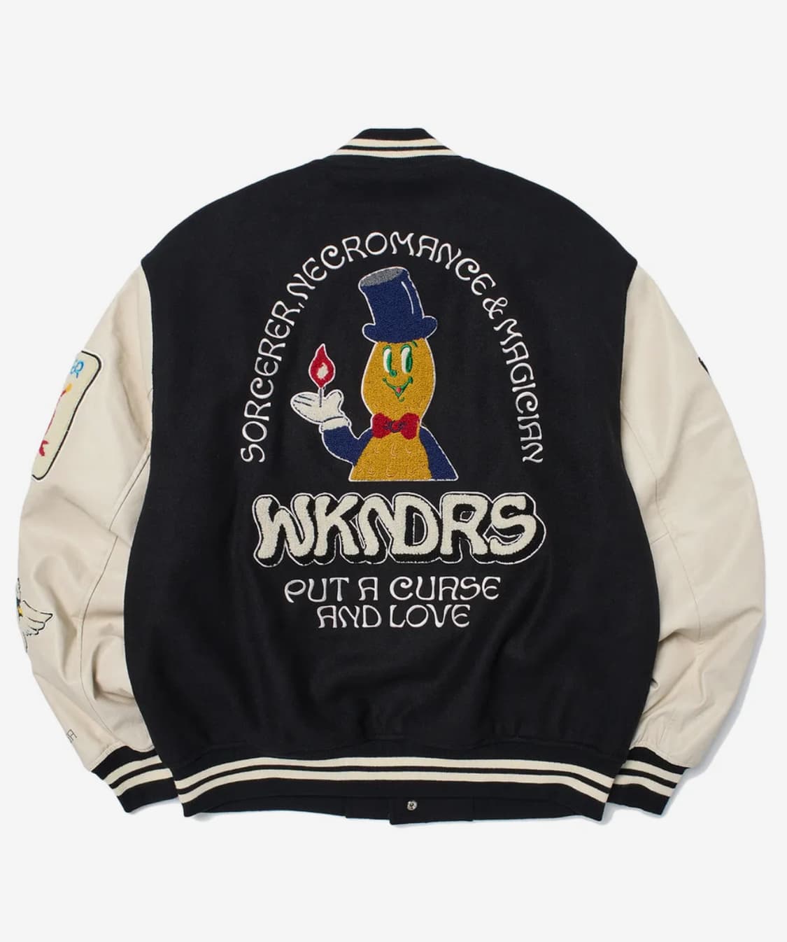 위캔더스 매직 스타디움 자켓 블랙 XL 상품이미지2