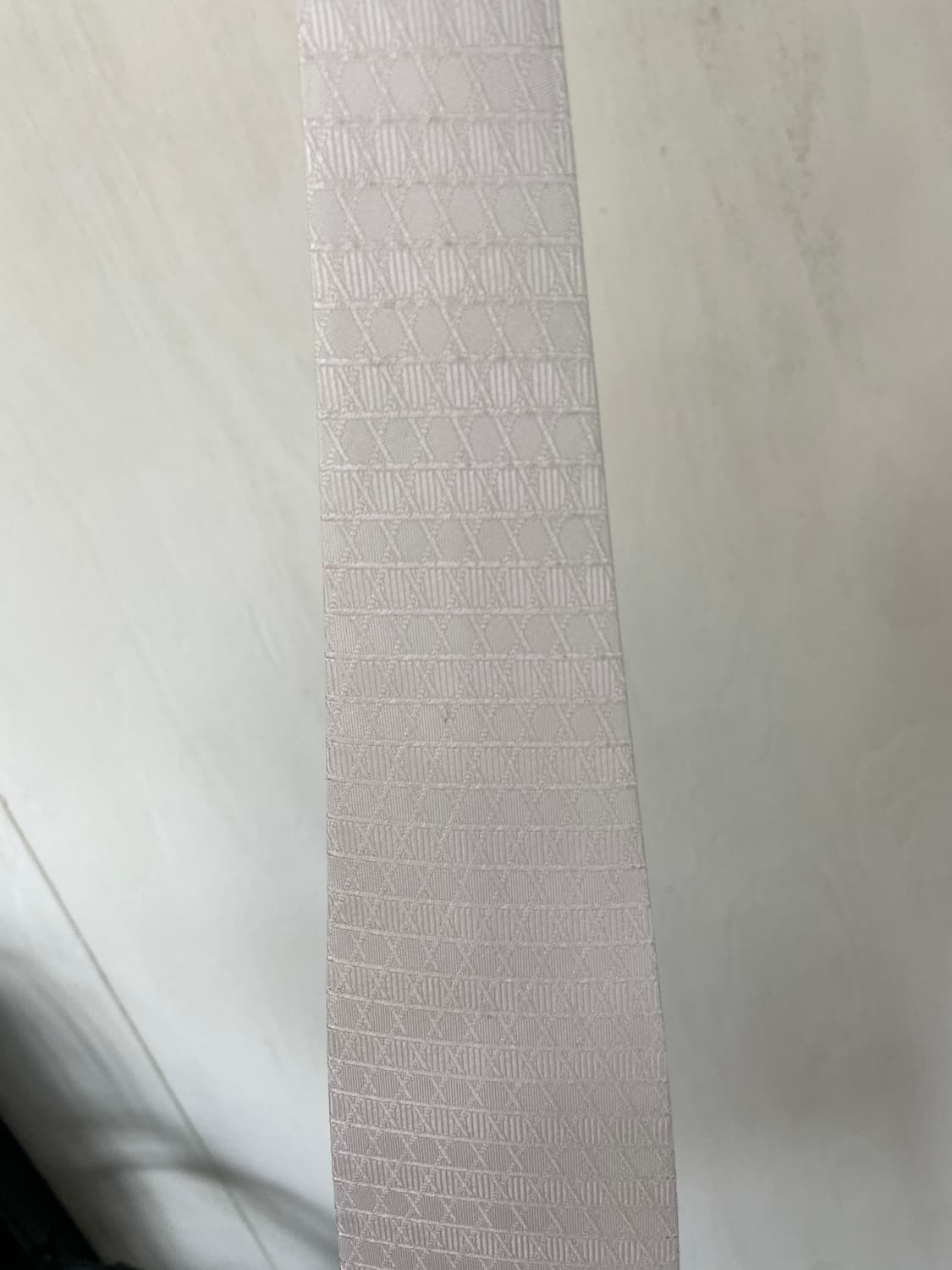 YSL 입생로랑  명품 정품 화이트 넥타이 상품이미지8