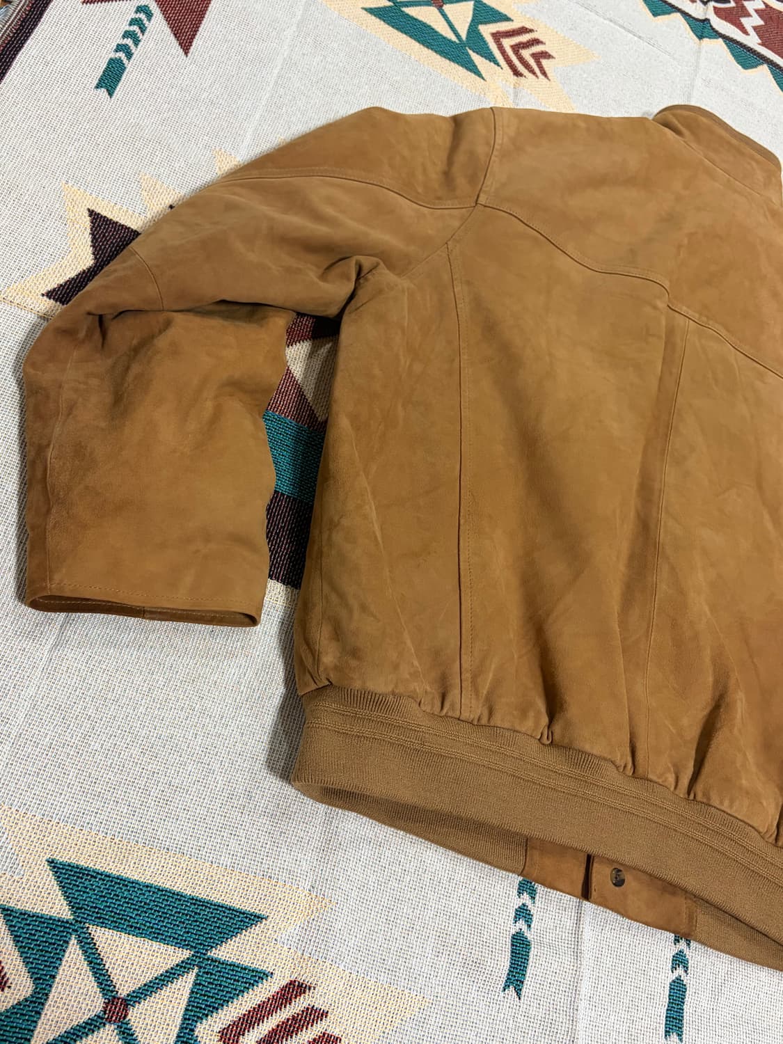 브룩스브라더스 A1 스웨이드 블루종 자켓 상품이미지7