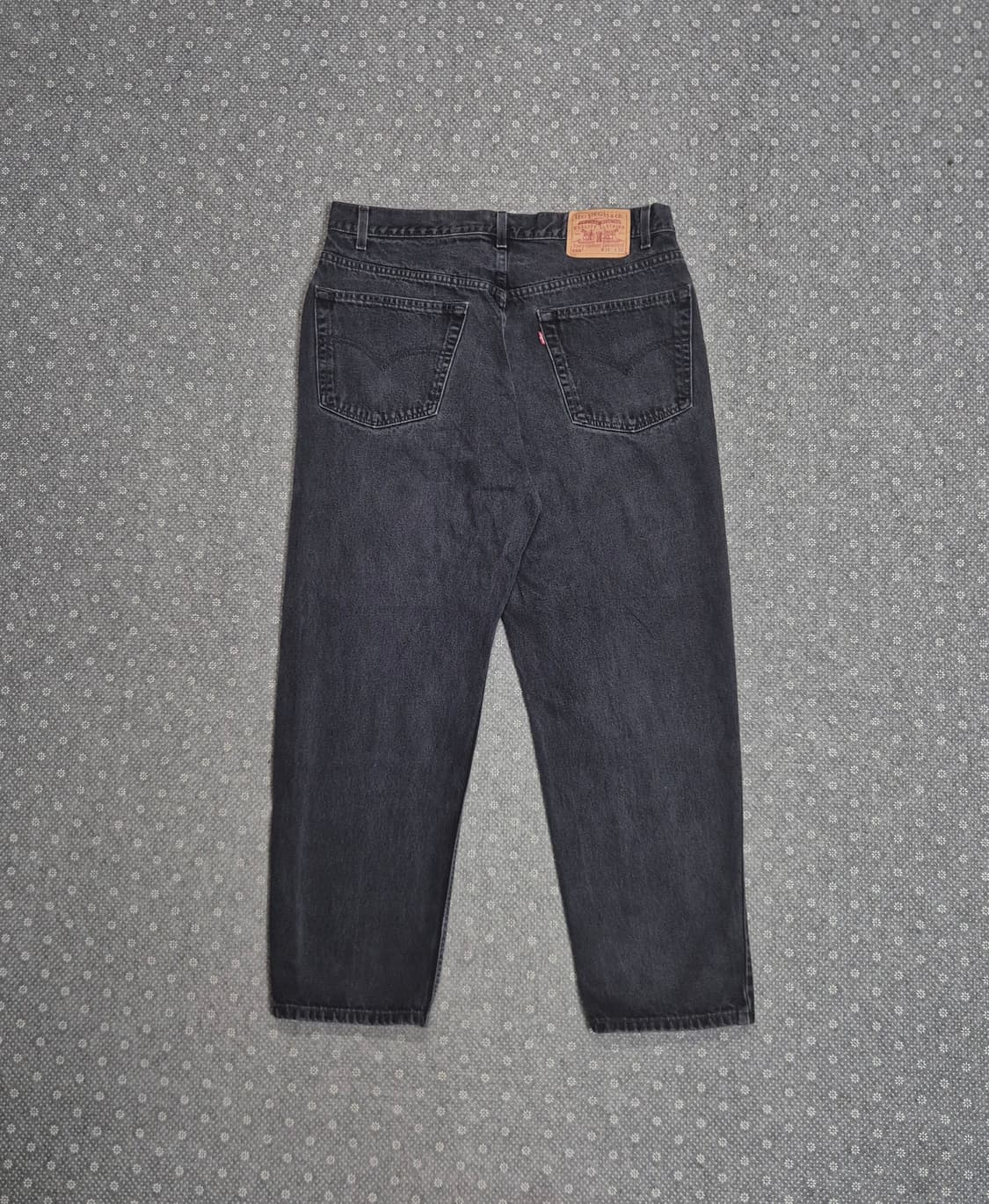 [38]90s US made 리바이스550 블랙- A196 상품이미지4