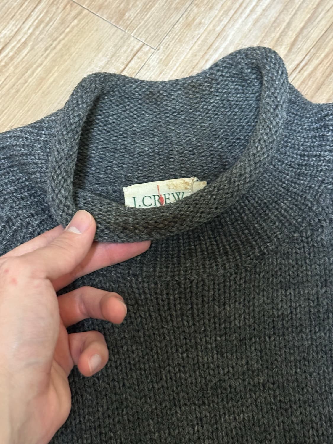 빈티지 제이크루 롤넥 스웨터 상품이미지5