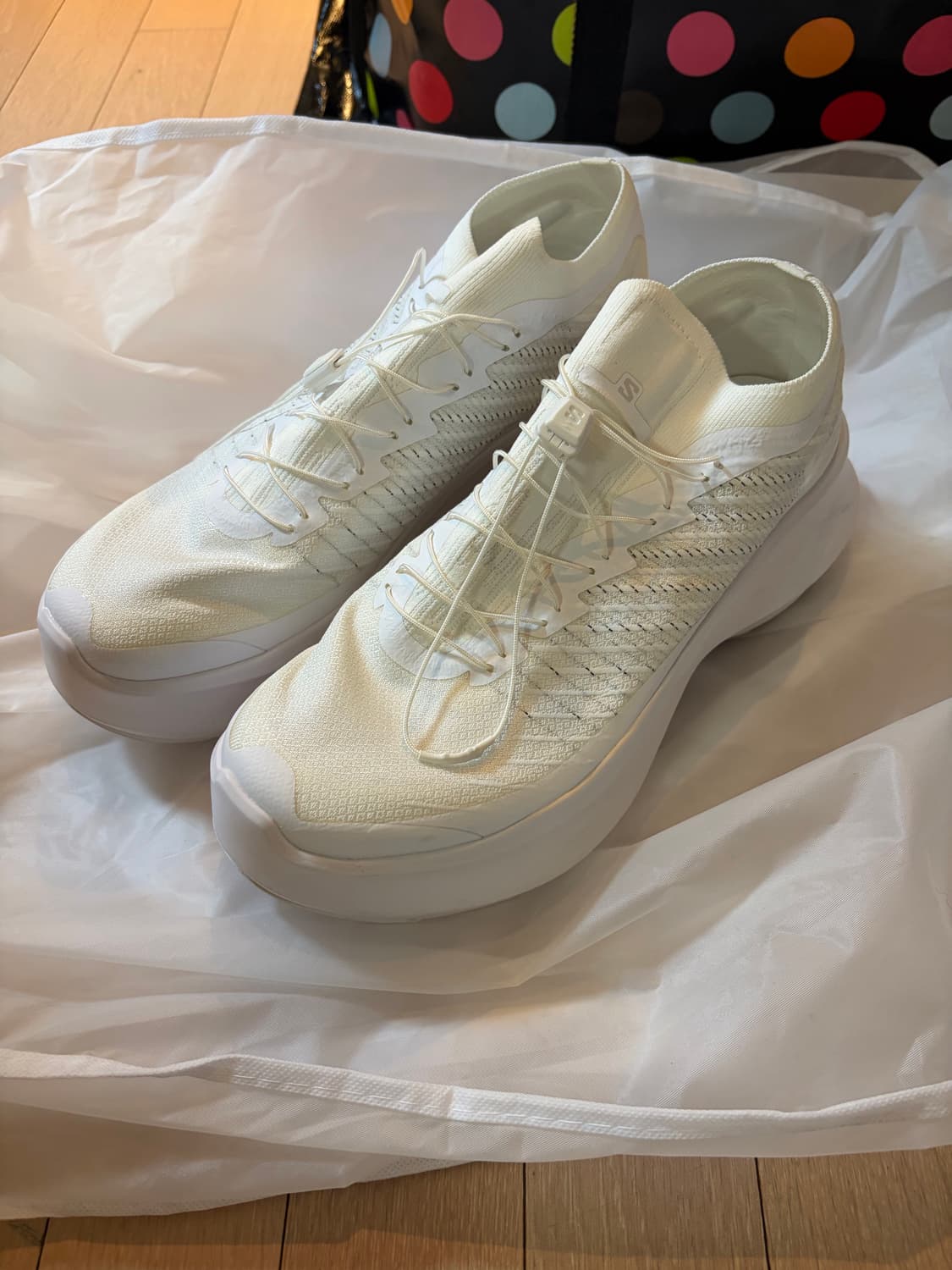 살로몬 꼼데가르송 펄사 플랫폼 화이트 280 상품이미지1