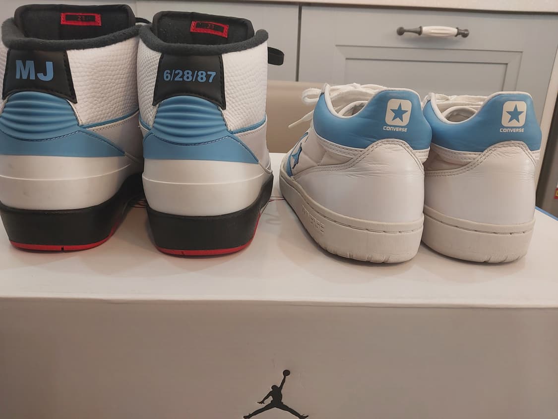 조던2 x 컨버스 팩 Alumini
남성용 250사이즈 2족 상품이미지6