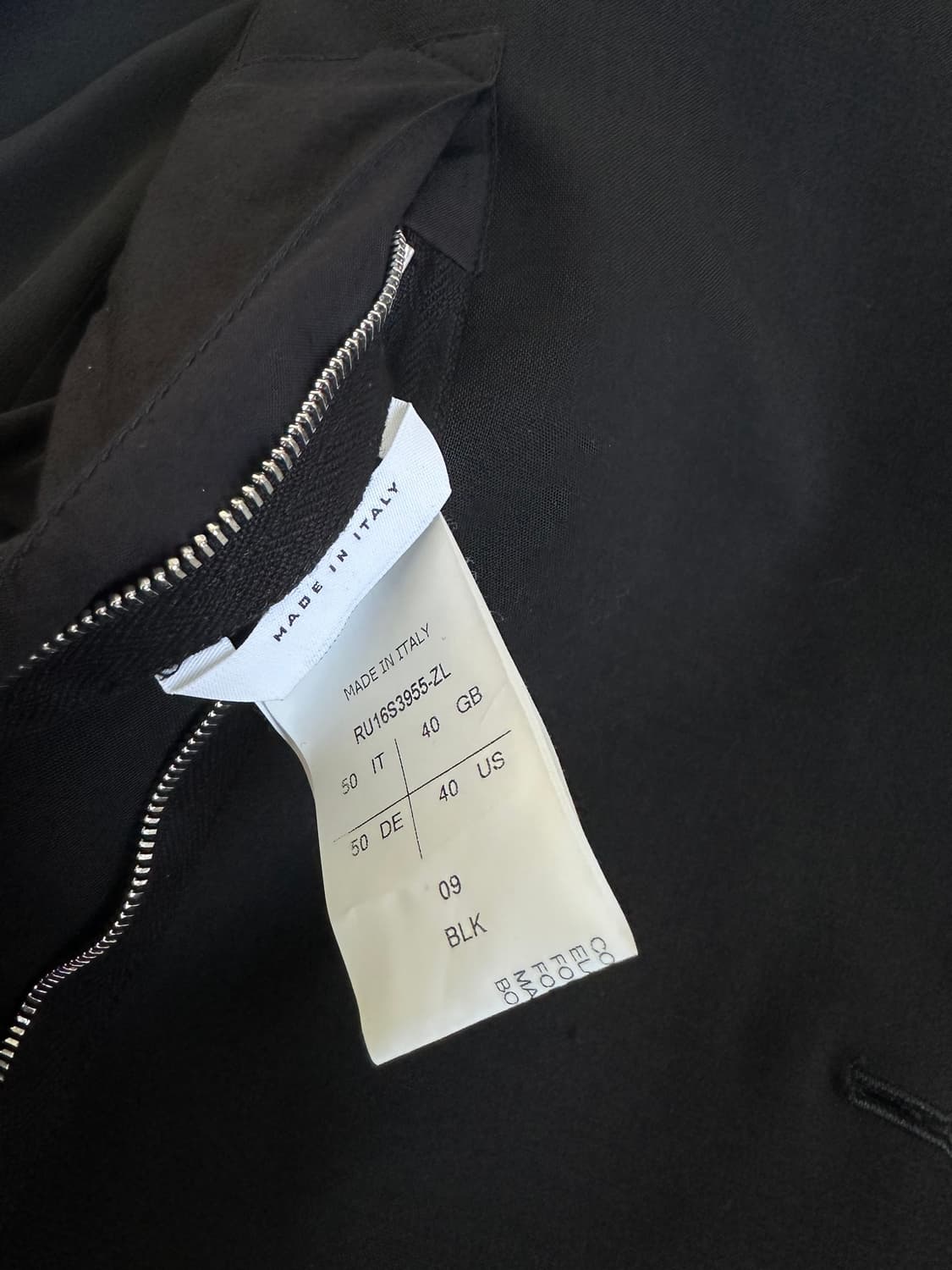 릭오웬스 2016 JMF 더블 브레스티드 코트 상품이미지8