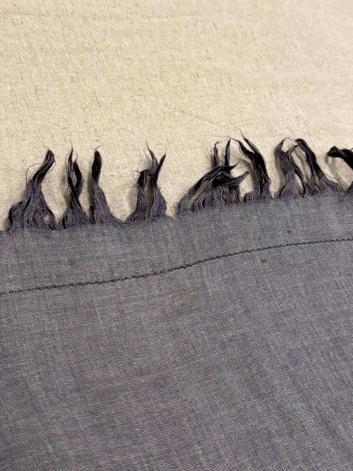 디올 옴므 프린지 실크 더블사이드 머플러 상품이미지6