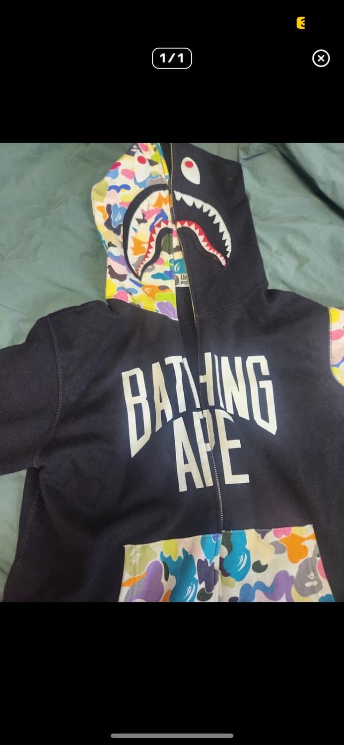 베이프 NYC 샤크후드 상품이미지4