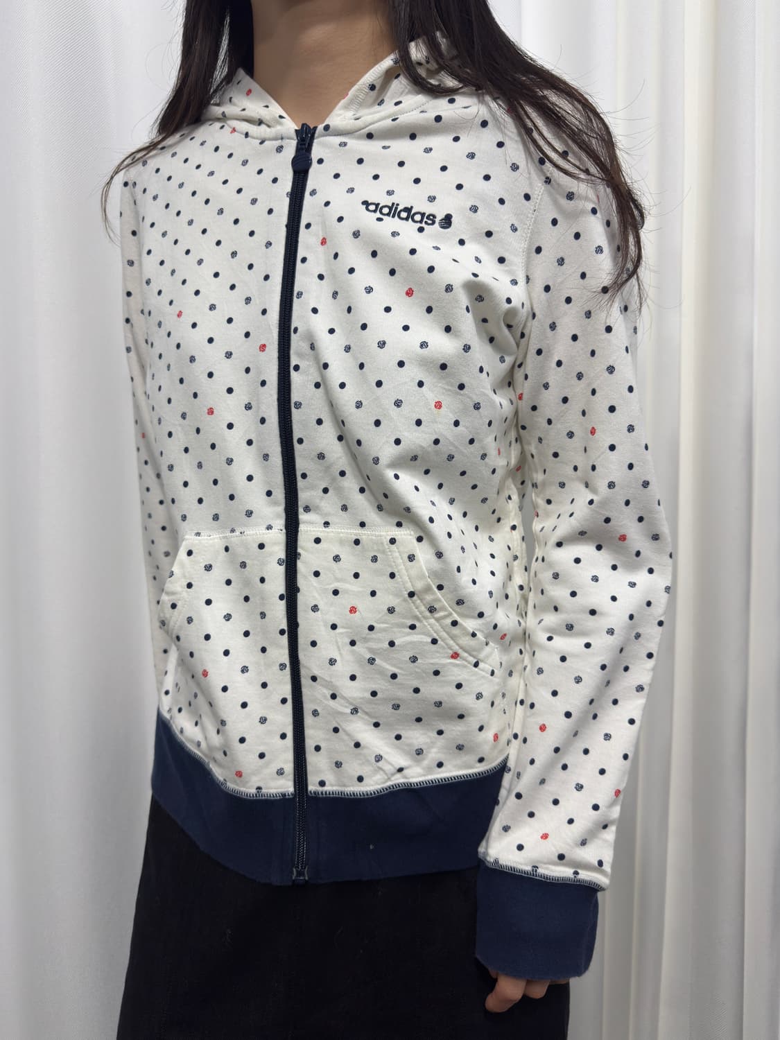 adidas dot&rose hood zipup 상품이미지2