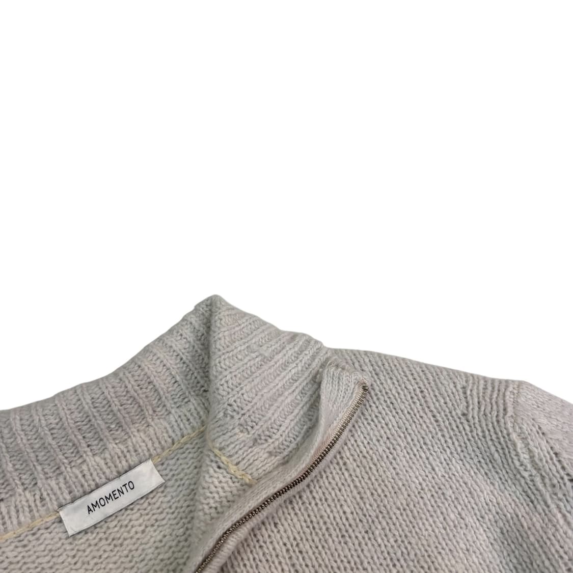 아모멘토 하프 넥 풀오버 니트 상품이미지3