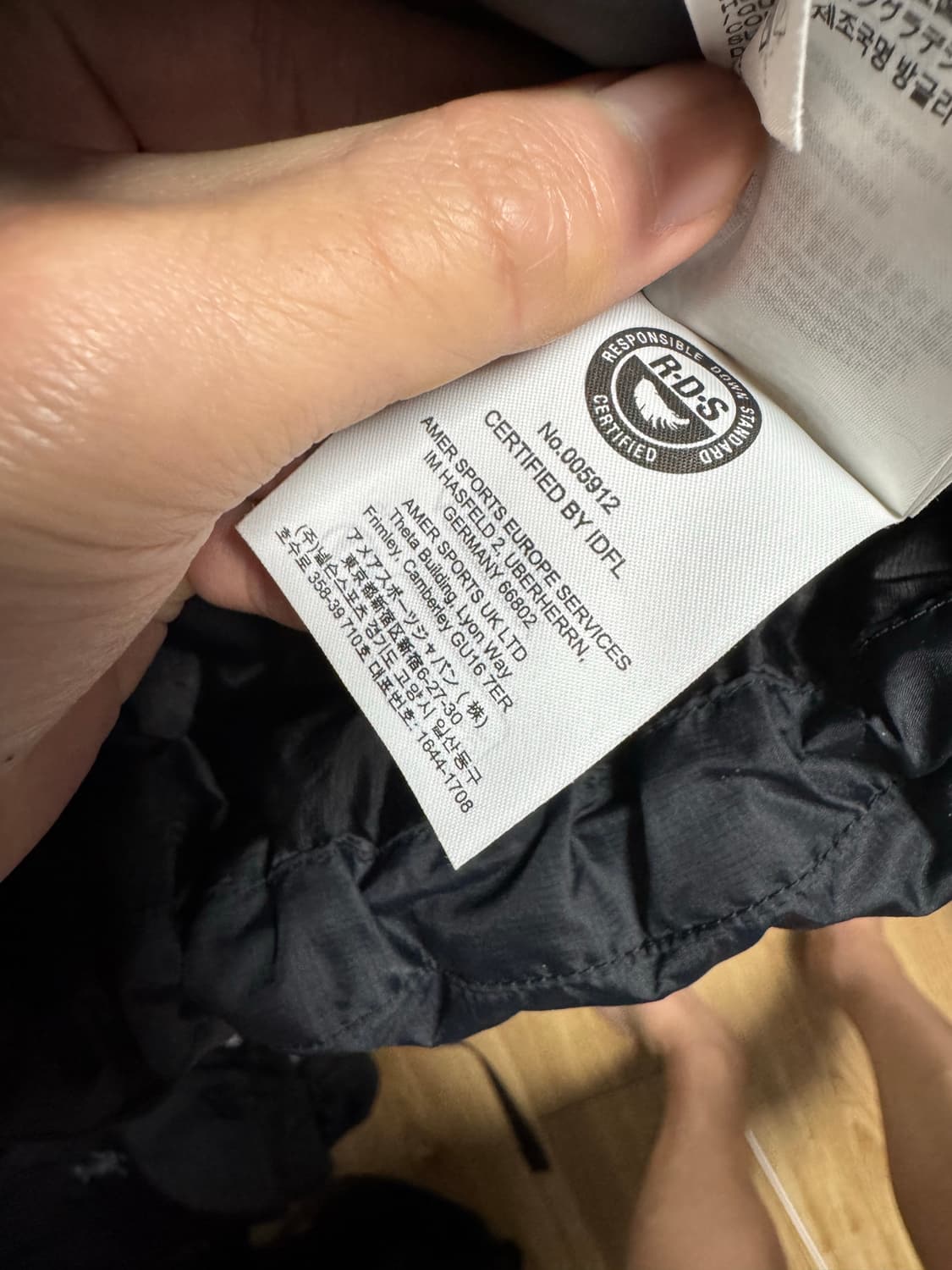 아크테릭스 토륨 후디 블랙 s 상품이미지4