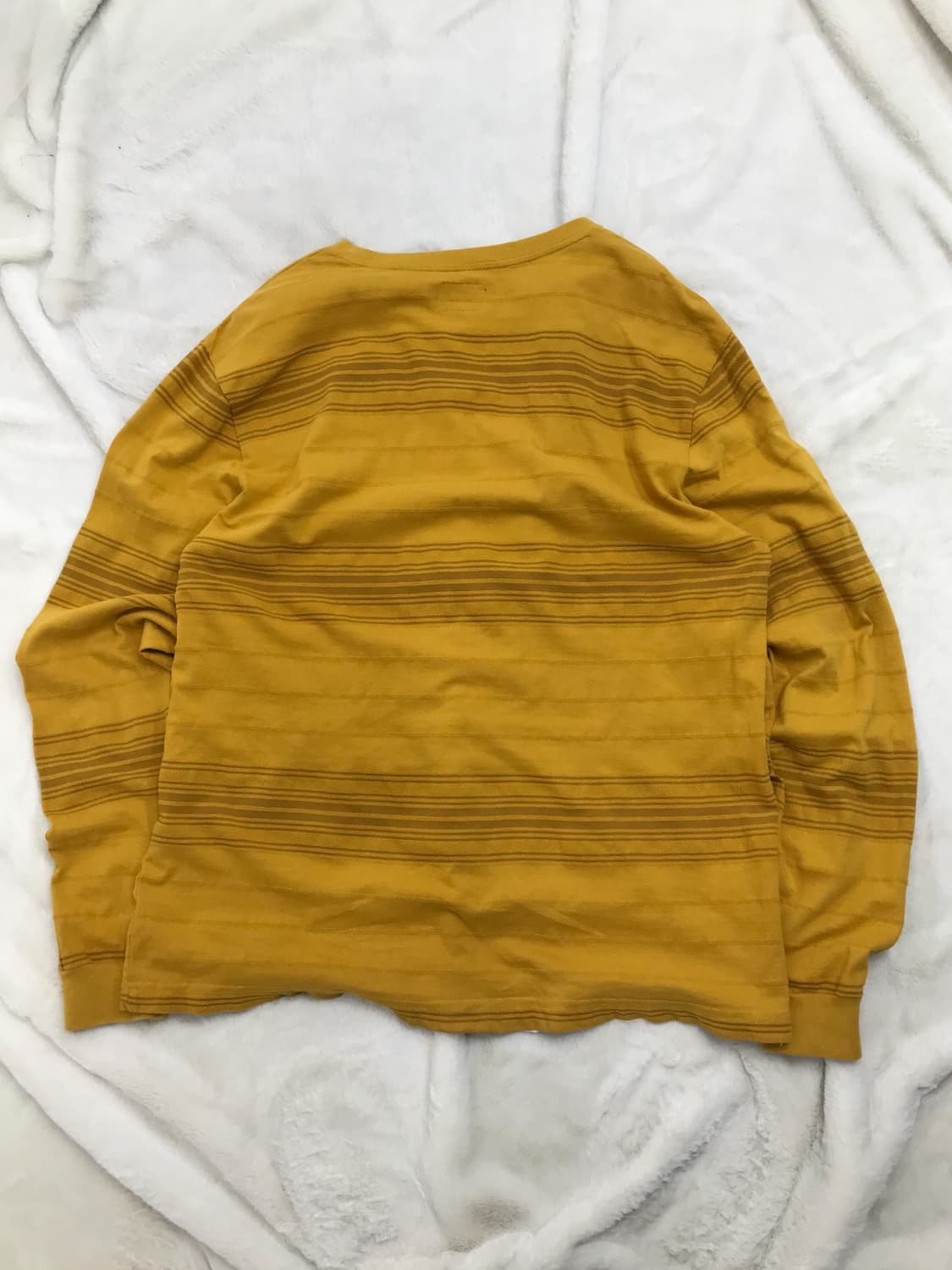 스투시 머스타드 스트라이프 롱슬리브 상품이미지8