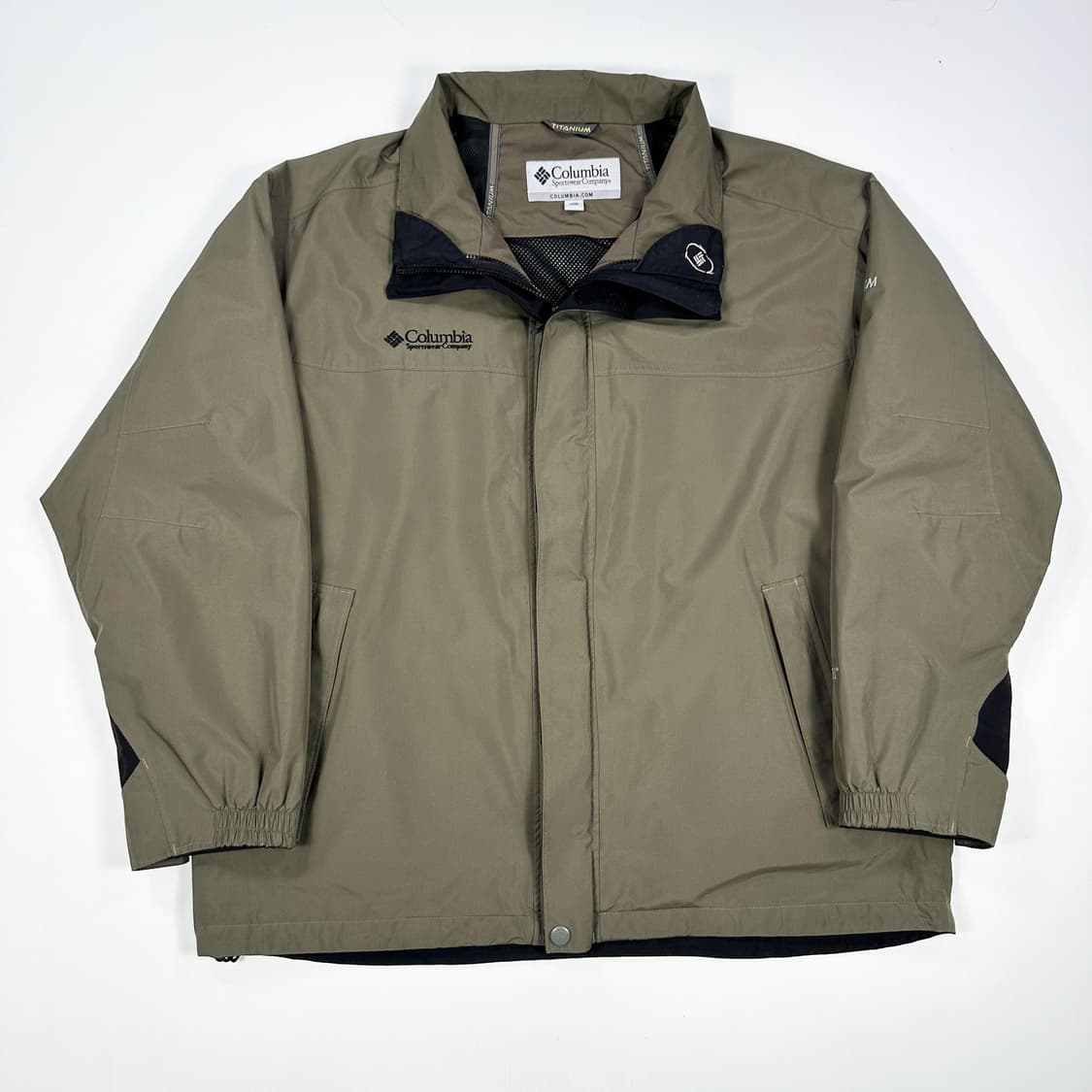 컬럼비아 고어텍스 티타늄 브라운 바람막이 자켓 (XXL) 상품이미지2