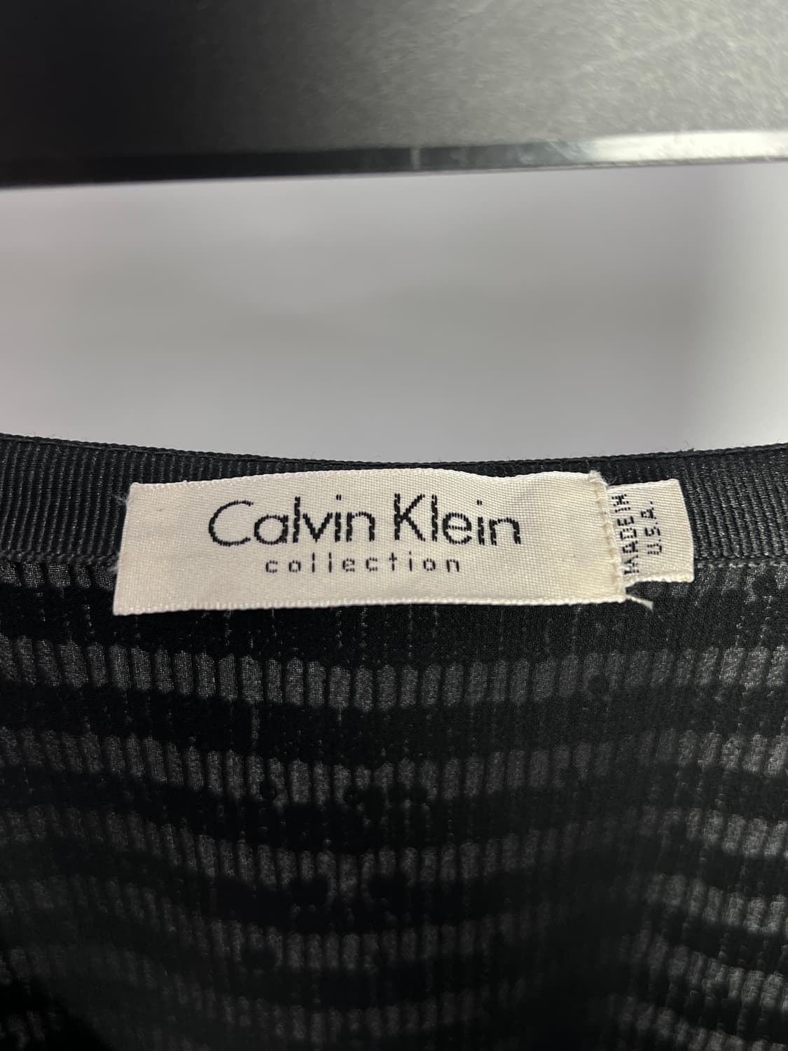 CALVIN KLEIN 스팽글 실크 스커트  상품이미지4