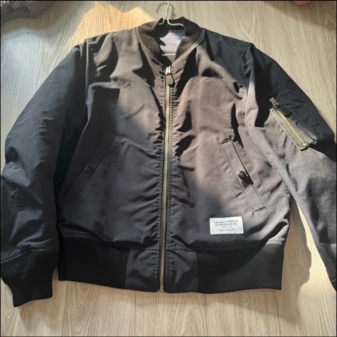 와코마리아 리버시블 봄버 상품이미지1