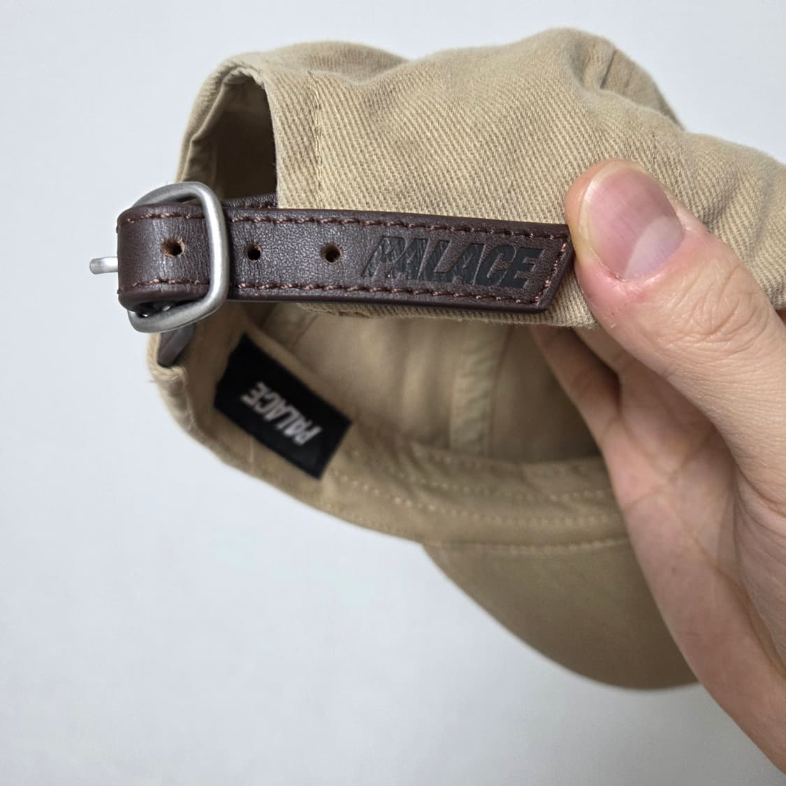 Palace ballcap 팔라스 볼캡 베이지 모자 상품이미지4