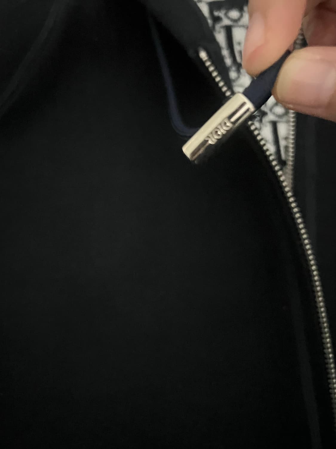 정품 디올 옴므 후드집업 네이비 상품이미지2