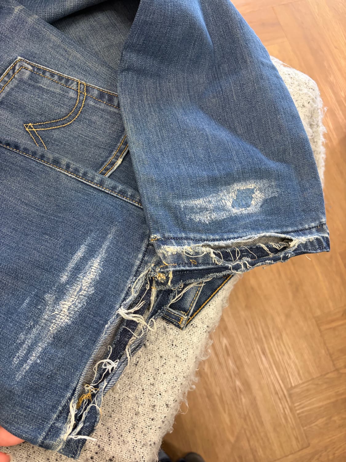 N219. 리바이스501 데님팬츠 청바지 상품이미지4