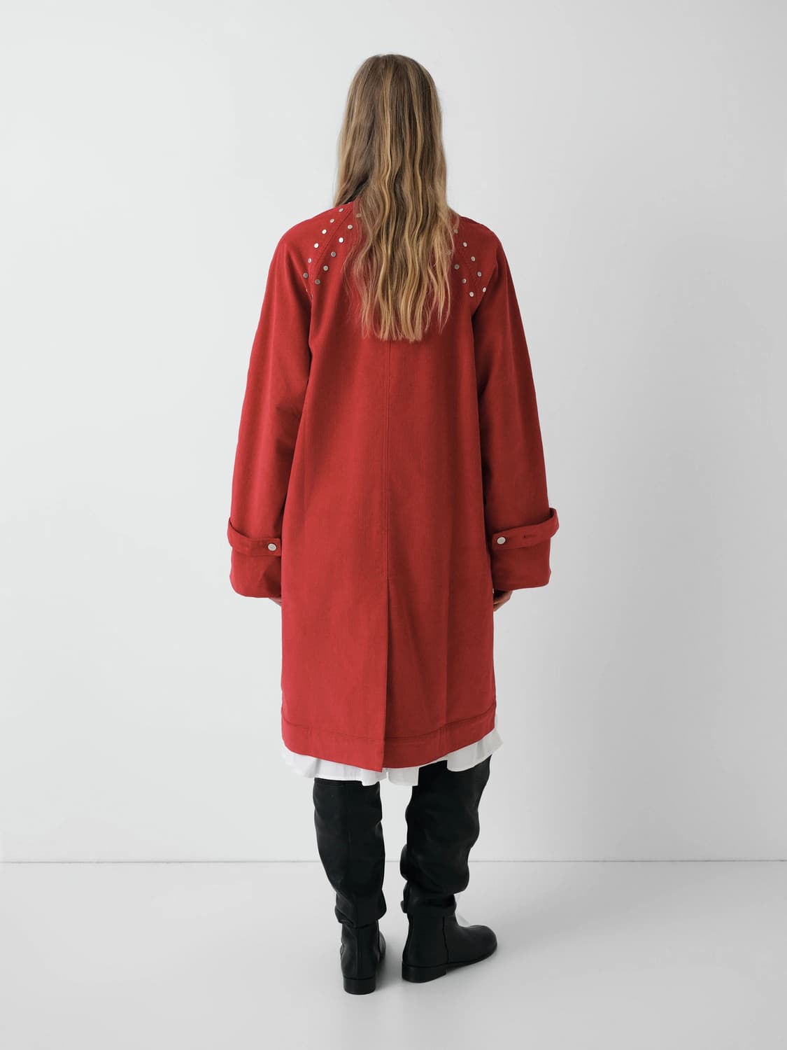 (M) 기마구아스 호아킨 코듀로이 코트/ 레드 상품이미지6