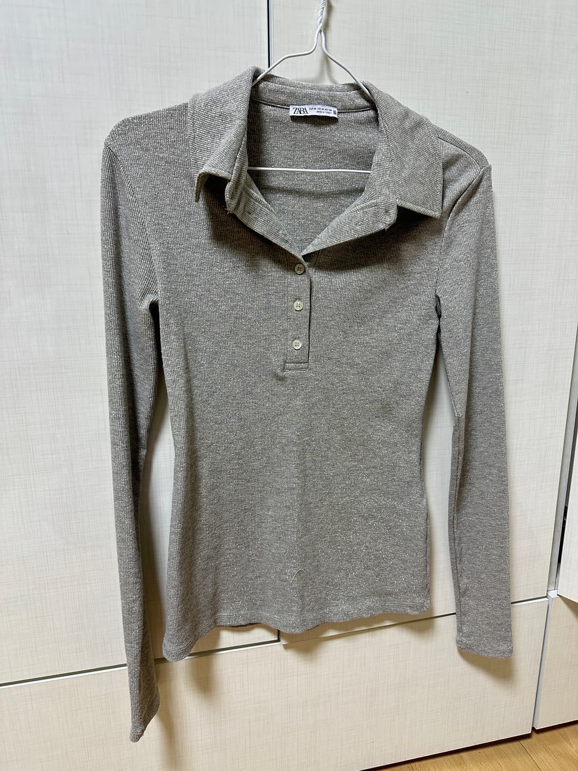 자라 글리터 셔츠 상품이미지1