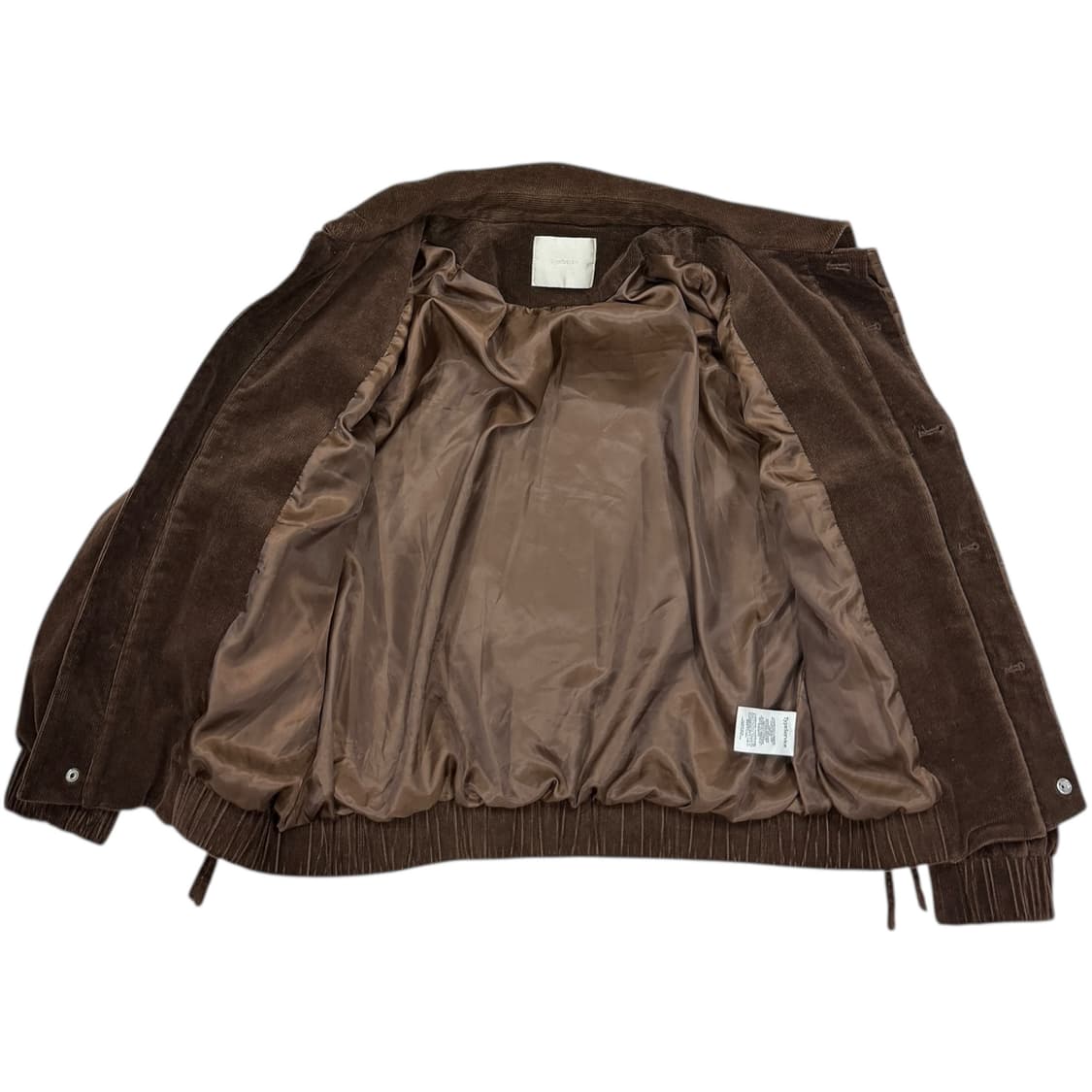 타입서비스 믹스드 셔링 점퍼 자켓 브라운 상품이미지5