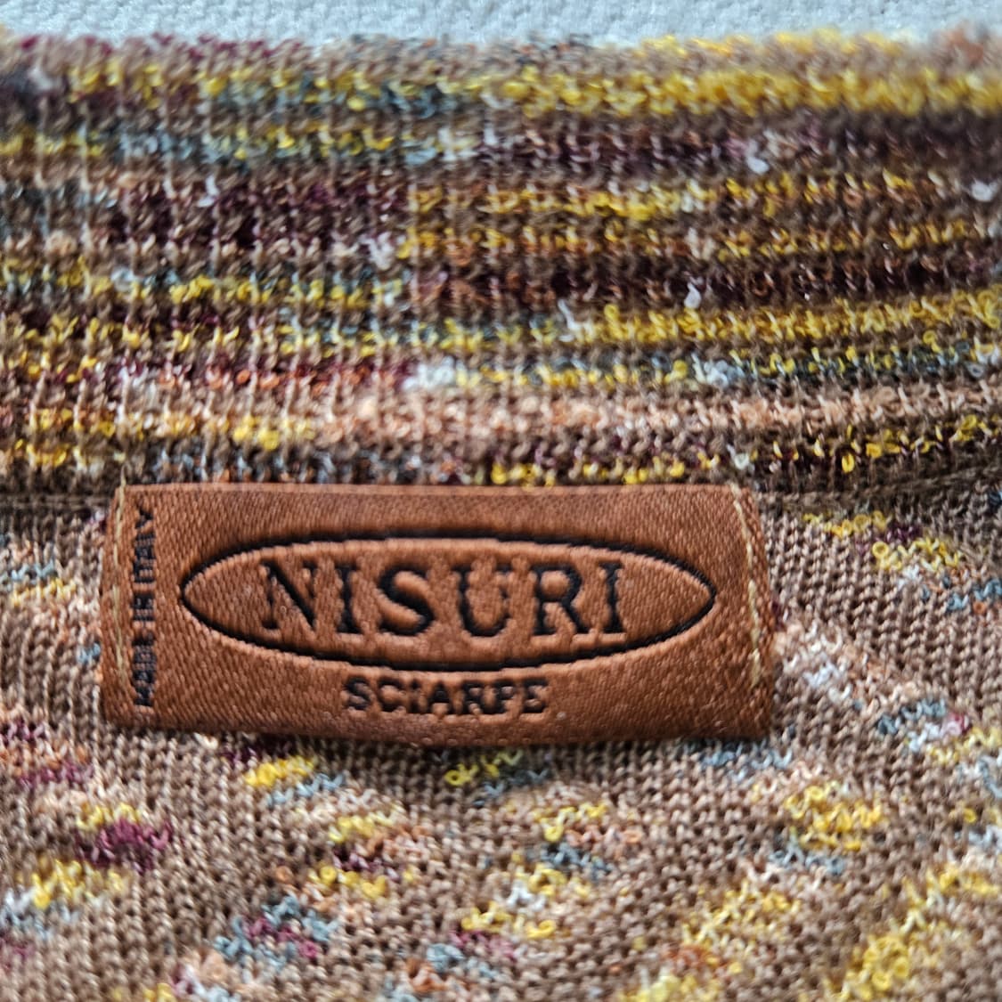 실측확인 니수리 멀티컬러 니트 가디건 0407Y 상품이미지3