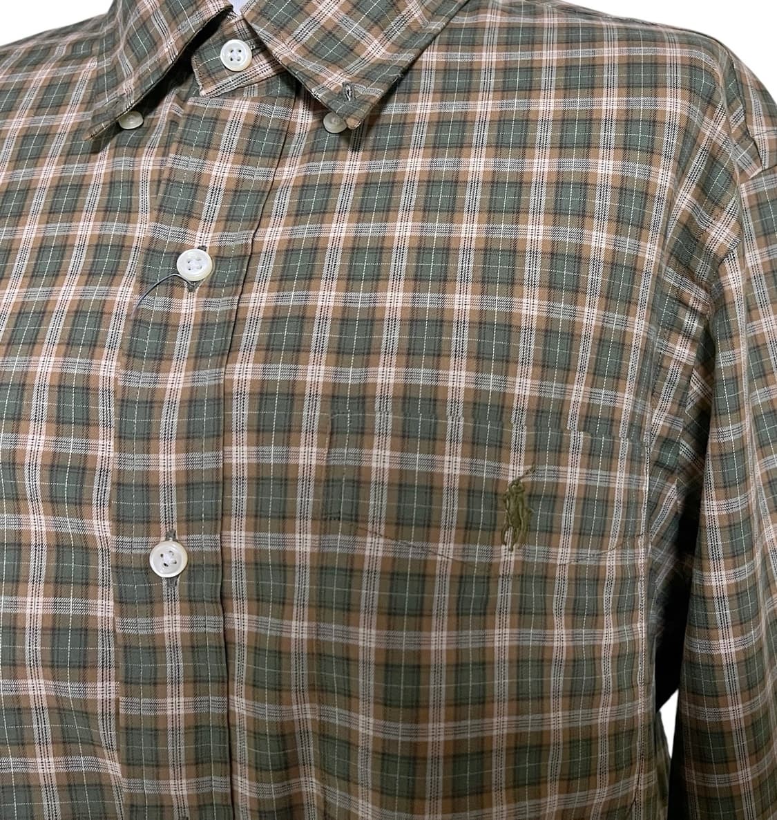 (새상품) 폴로 랄프로렌 체크 셔츠 M 상품이미지3