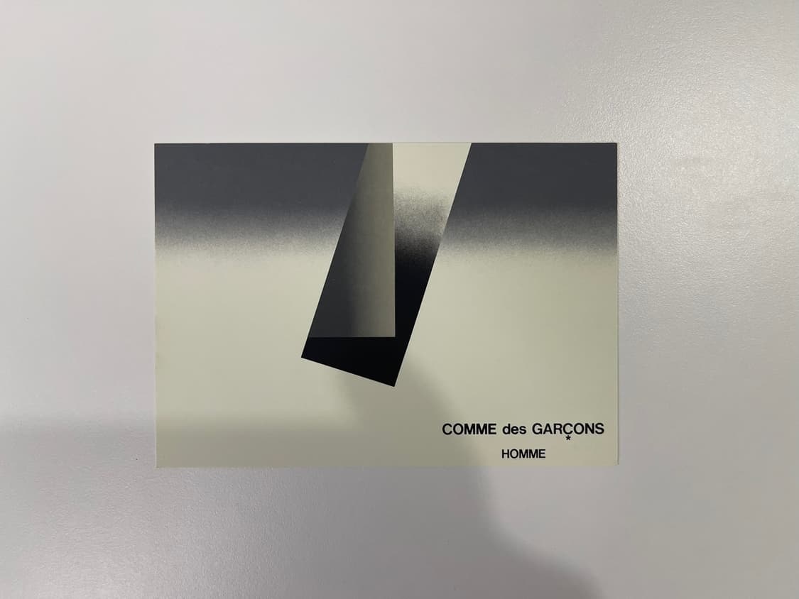 꼼데가르송 옴므 COMME des GARCONS 아트 포토 AD1982 상품이미지2