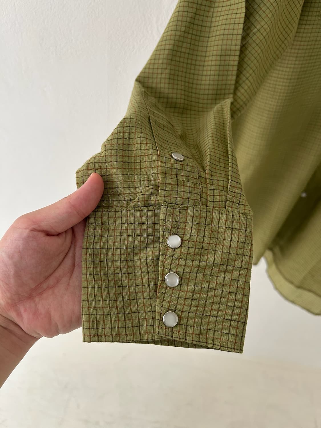 60-70's Tem-Tex Western Sportswear Green 상품이미지5