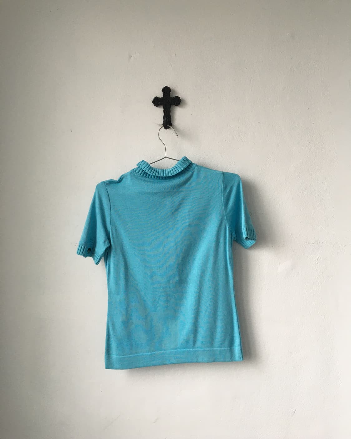 High neck button up knit 상품이미지2
