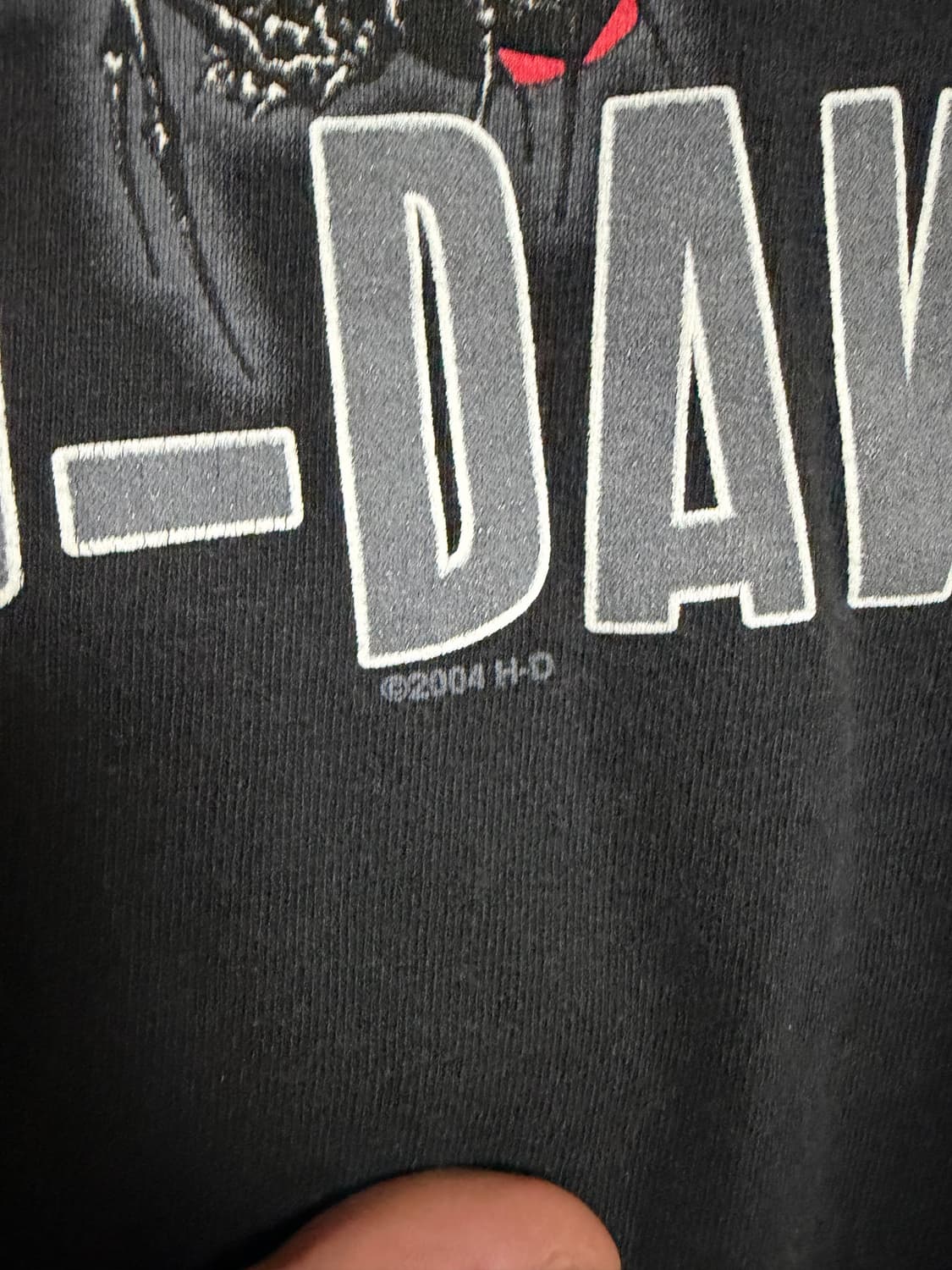 [L] 2004 할리데이비슨 빈티지 롱슬리브 스파이더 USA 상품이미지3