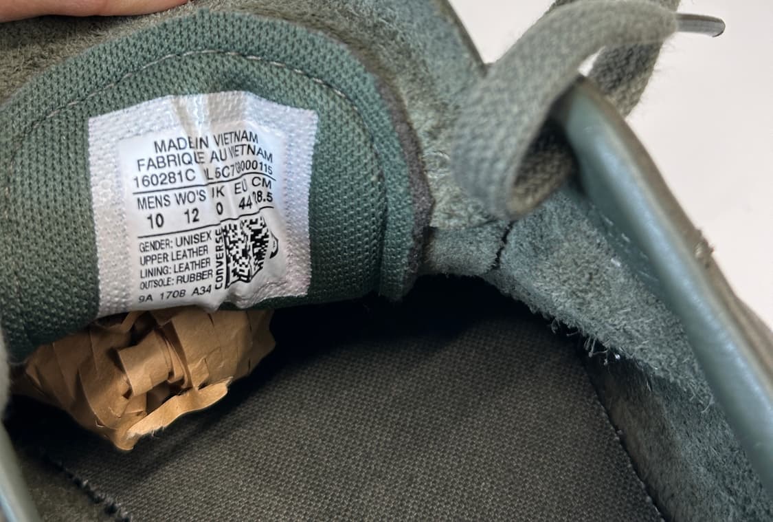 컨버스x엔지니어가먼츠 레더 원스타 285 상품이미지4