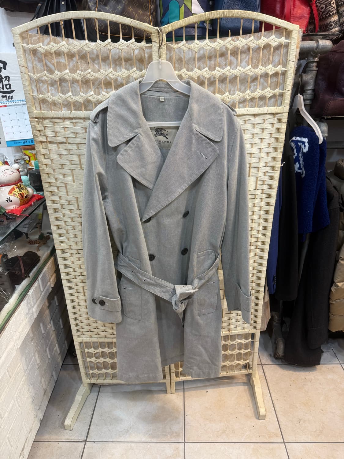 105 정품 버버리 롱 트랜치코트 팝니다 상품이미지1