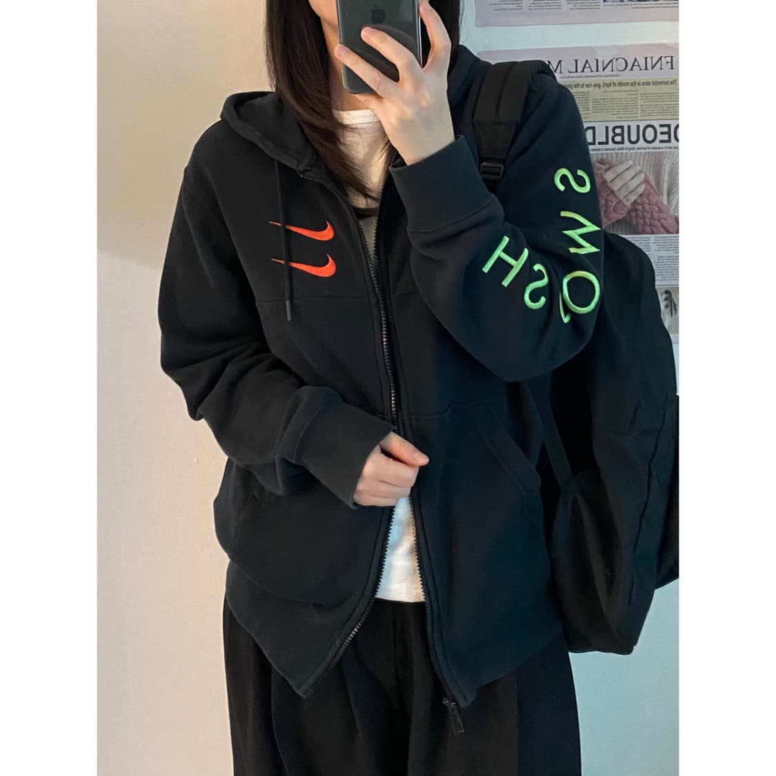 나이키 더블스우시 후드집업 상품이미지3