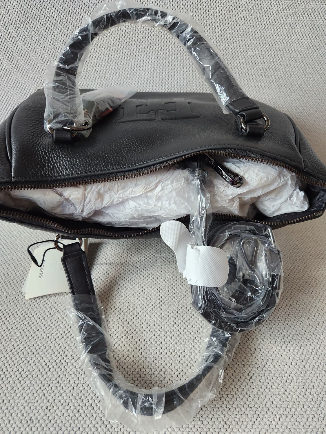 (새상품)소가죽 핸드백 상품이미지4